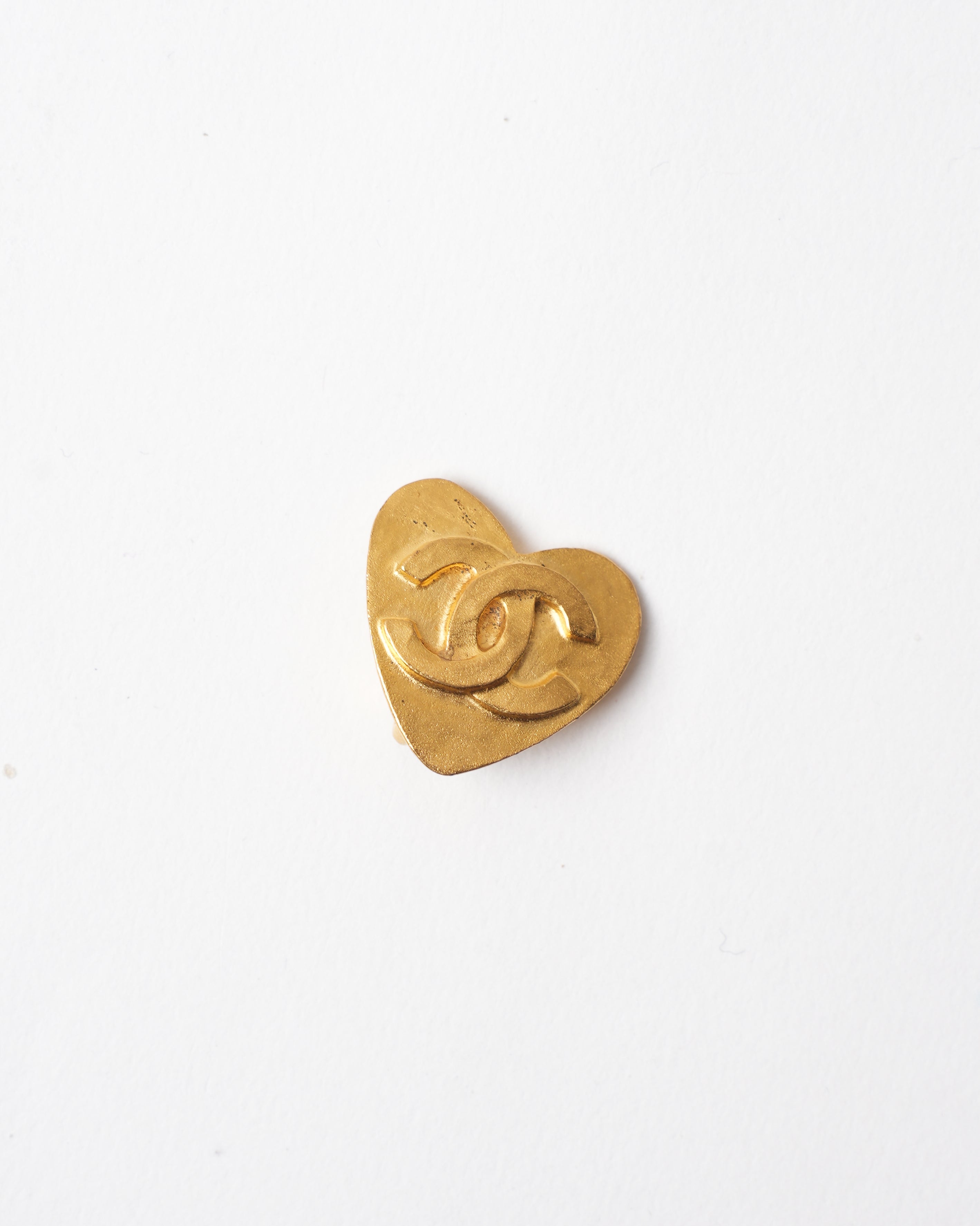 Vintage Chanel Gold Plated 1995 Earring