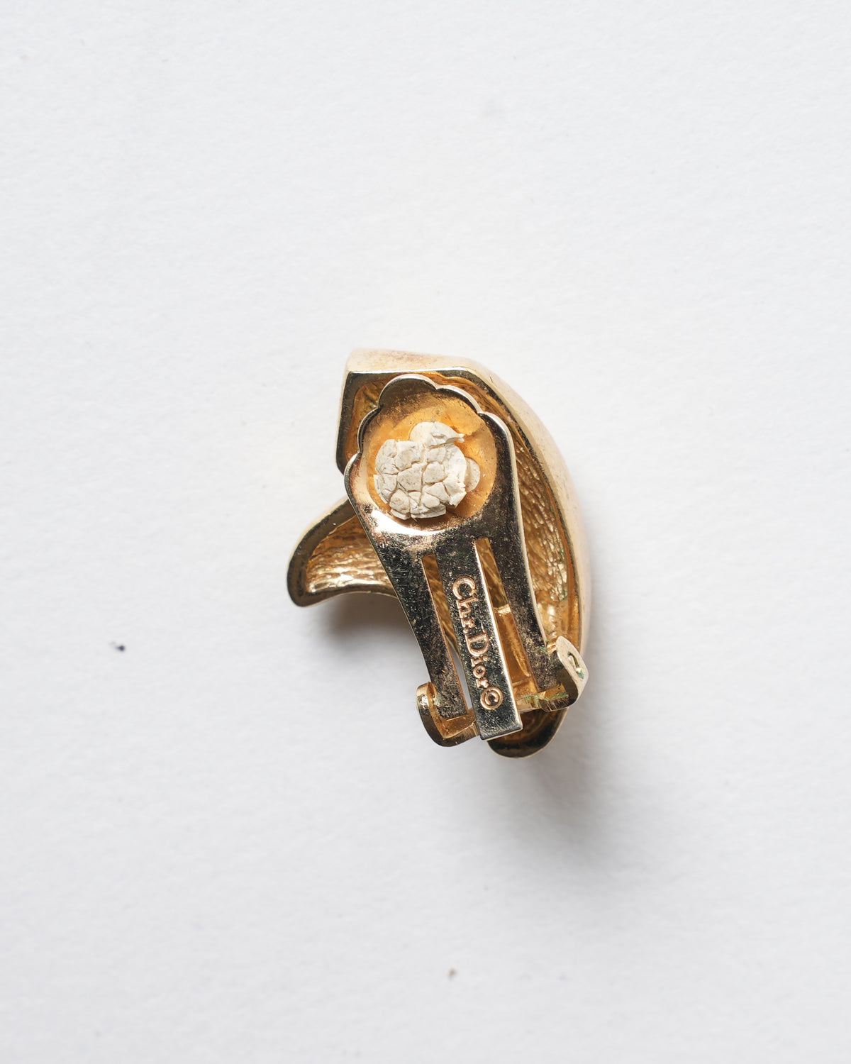 Christian Dior Gold Plated Earrings