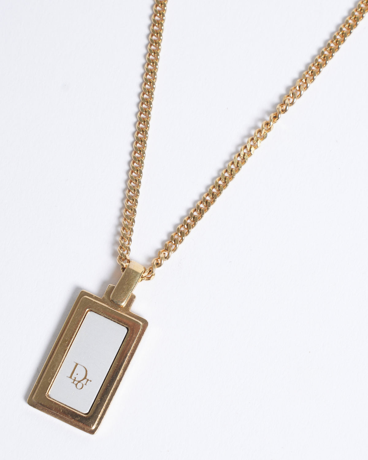Vintage Christian Dior Gold Plated Necklace