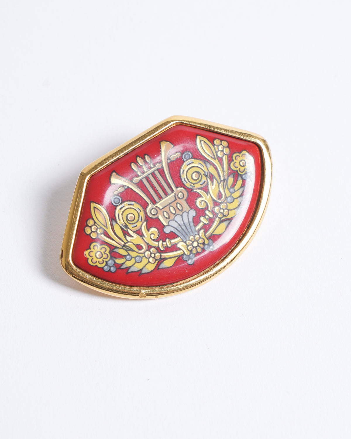 Vintage Hermes Brooch Made In France