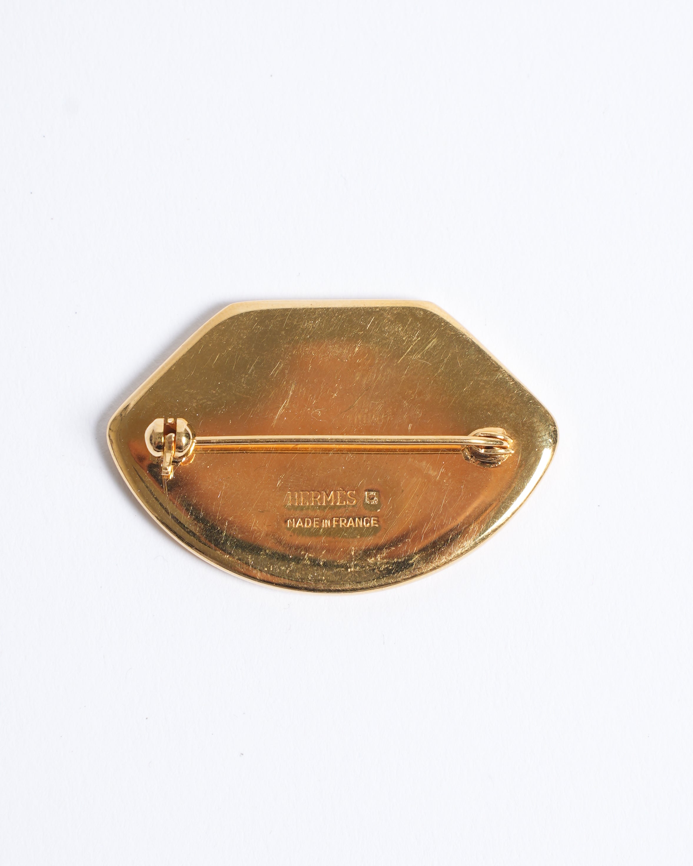 Vintage Hermes Brooch Made In France