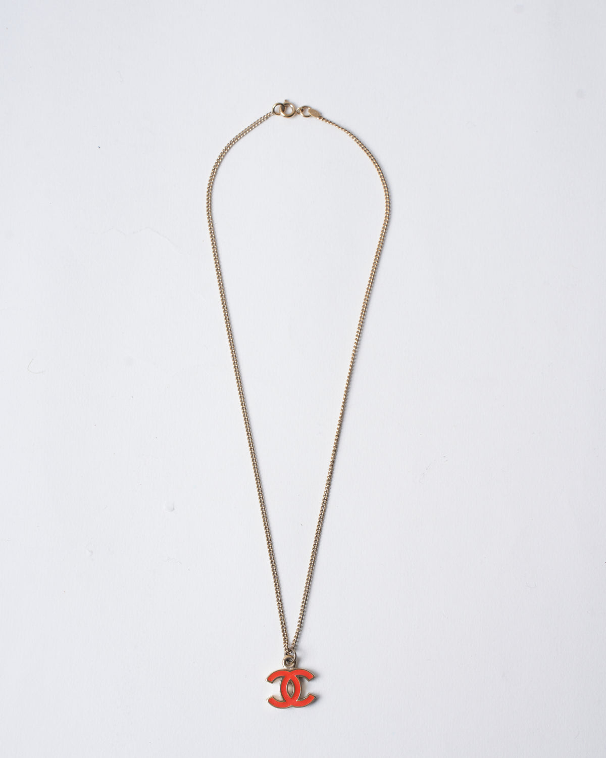 Vintage Chanel Gold Plated Necklace