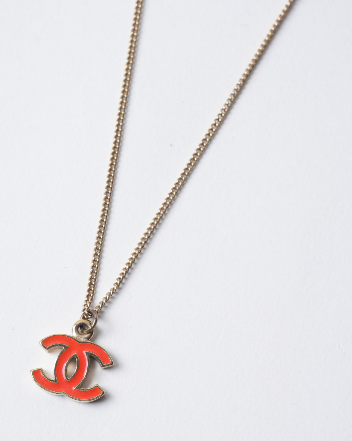 Vintage Chanel Gold Plated Necklace