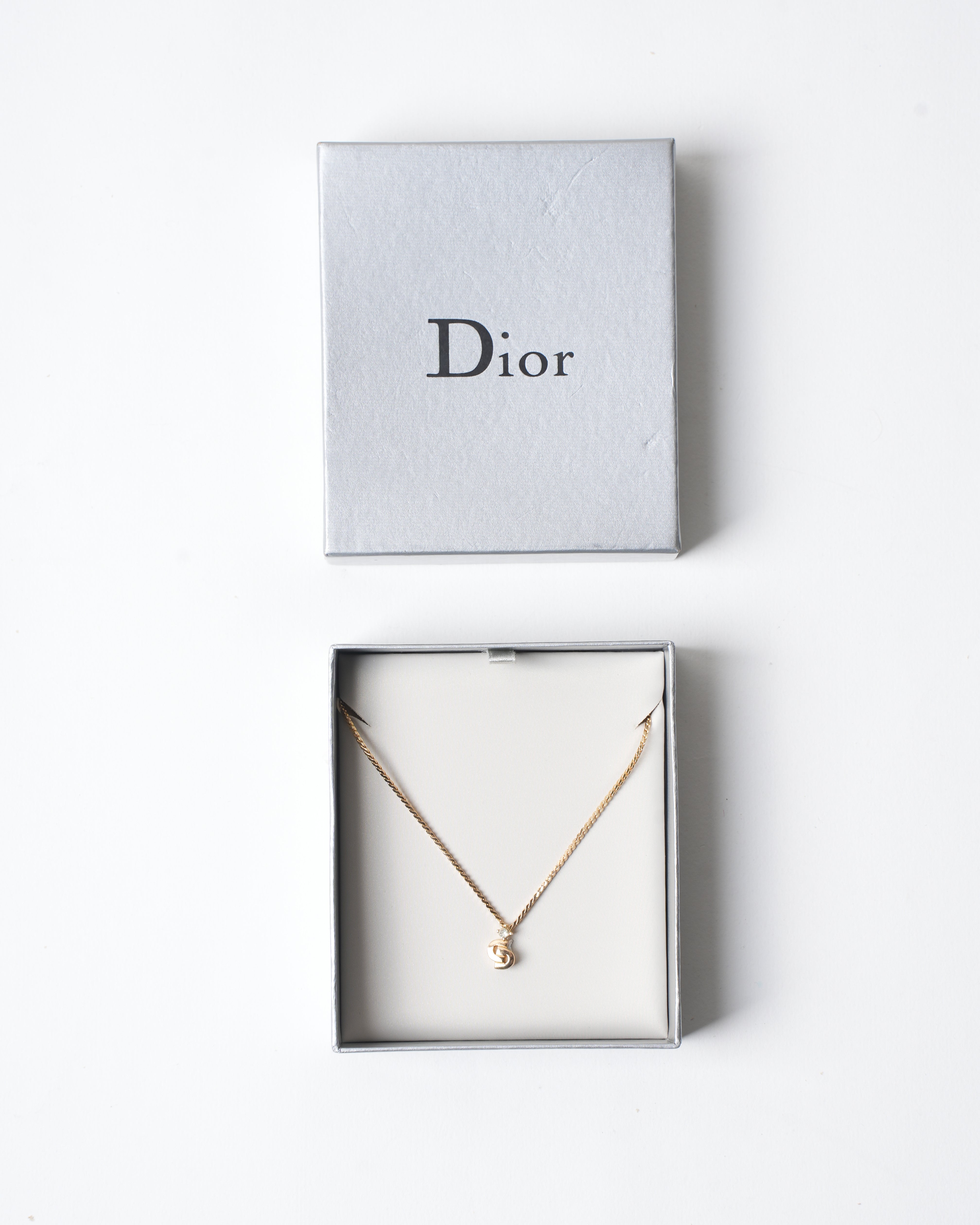 Vintage Dior Gold Plated Necklace