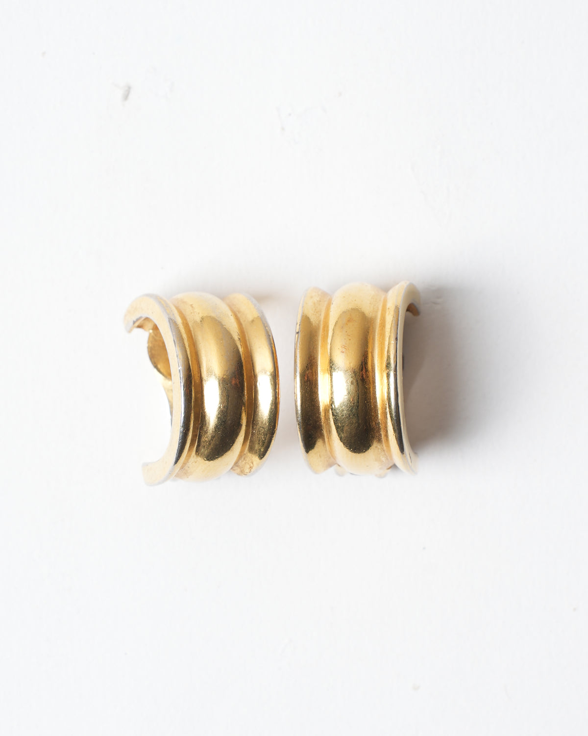 Vintage Christian Dior Gold Plated Earrings