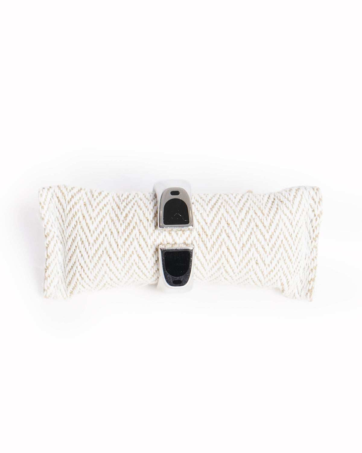 Hermès Men's Etrier Ring In Noir