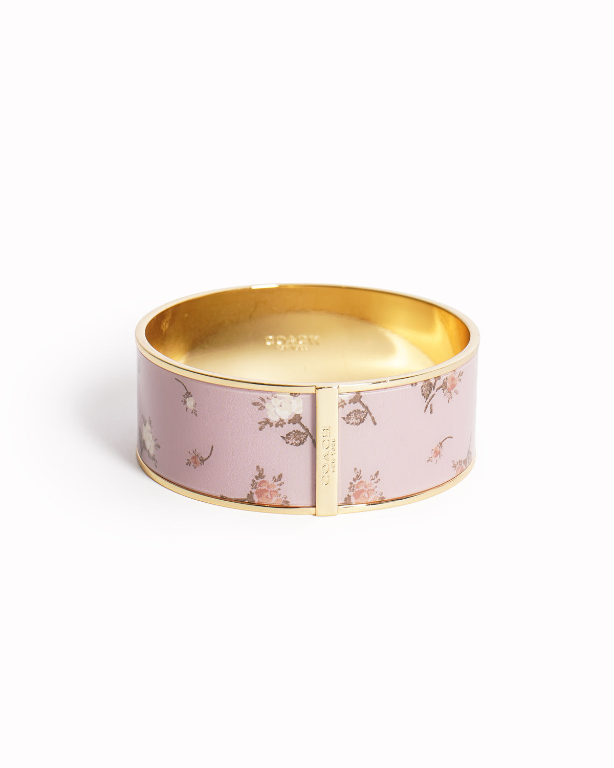 New Coach pink bouquet Bangle Bracelet