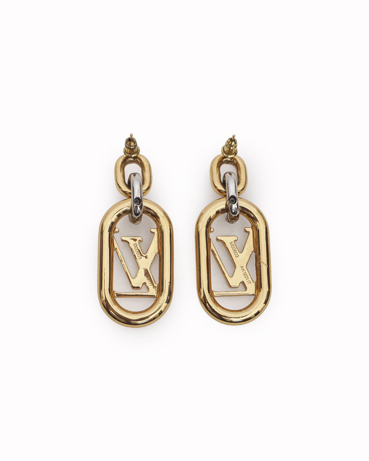 Louis Vuitton Everyday Chain LV Drop Earrings