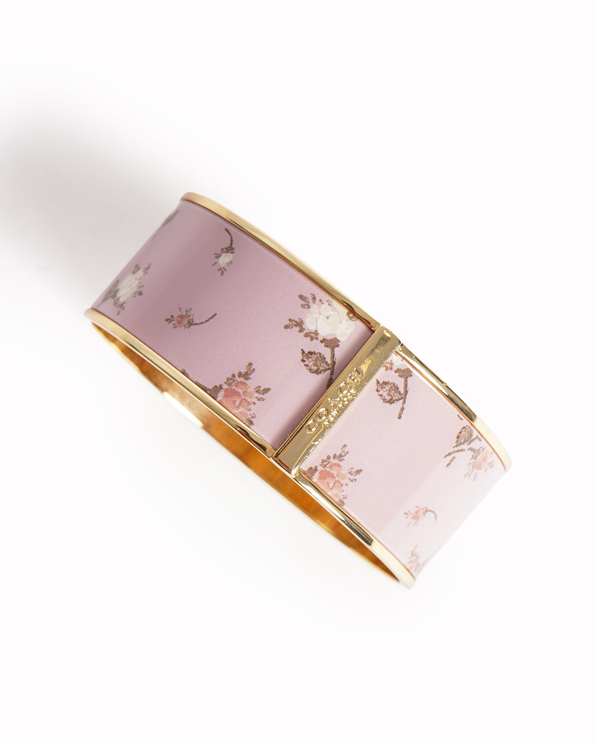 New Coach pink bouquet Bangle Bracelet