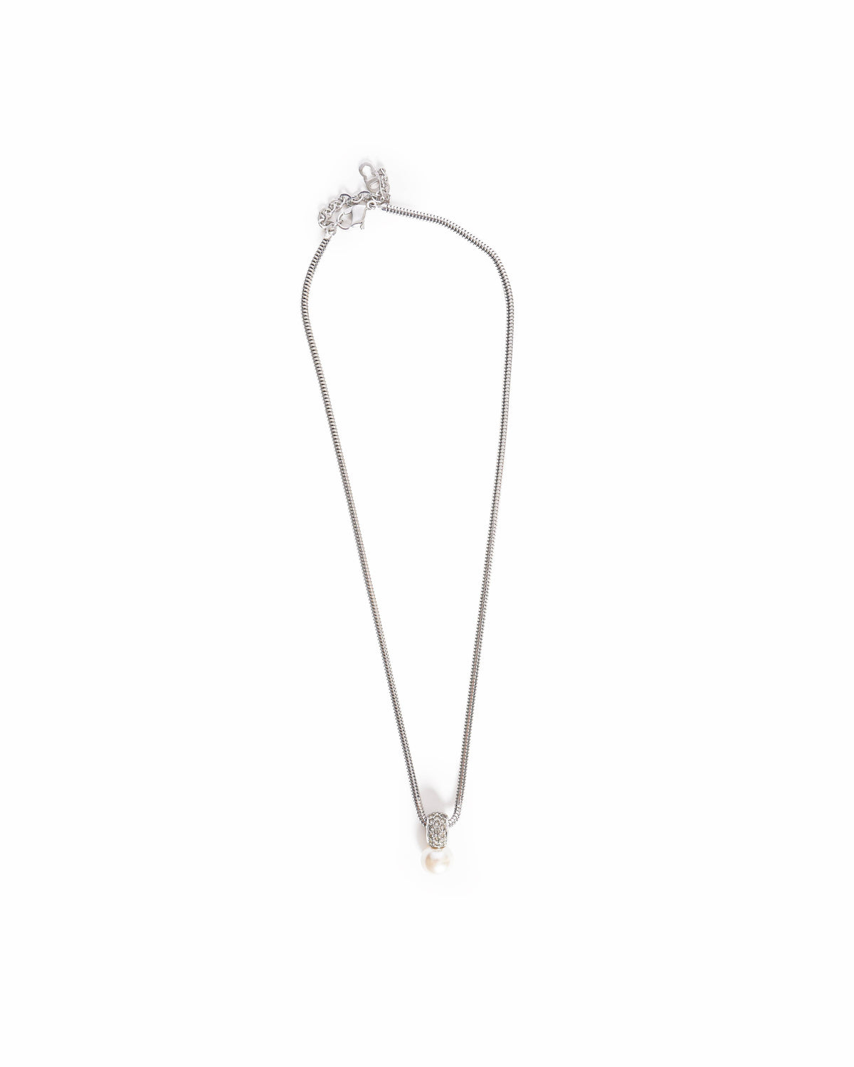 Christian Dior Vintage Faux Pearl & Crystal Pendant, Made In Germany