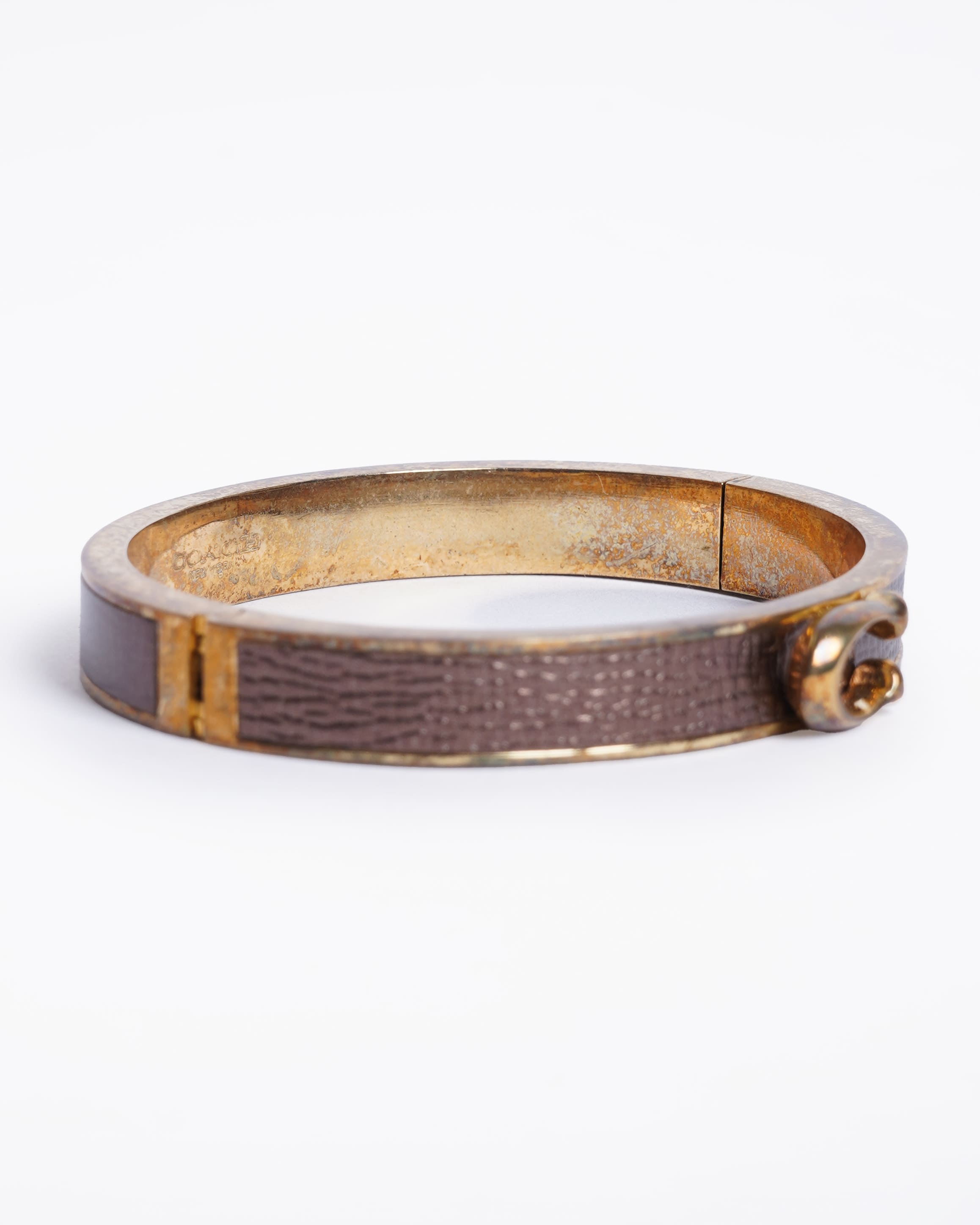 Coach Bandle Bracelet In Brown