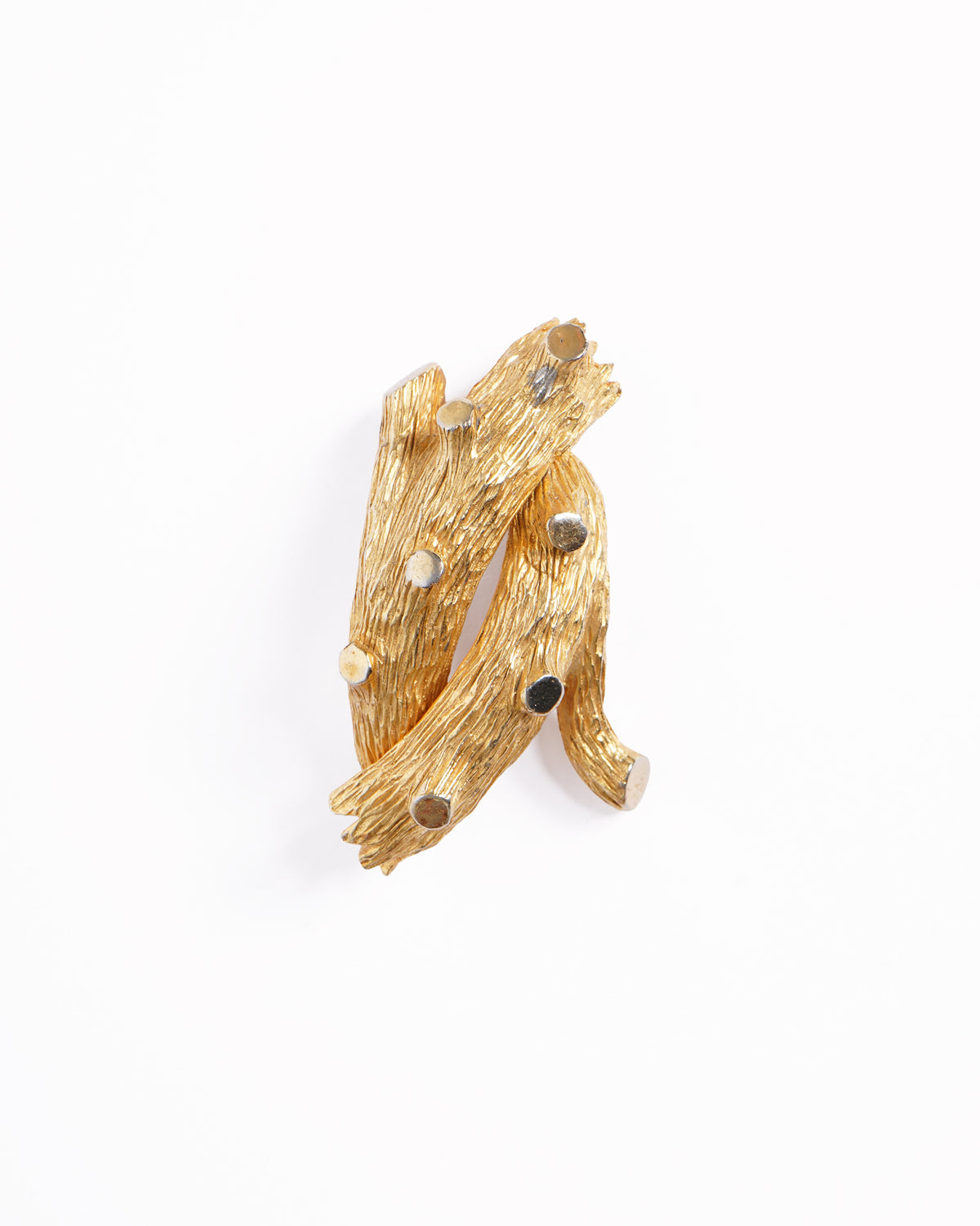 Vintage Schiaparelli Gold Plated Brooch