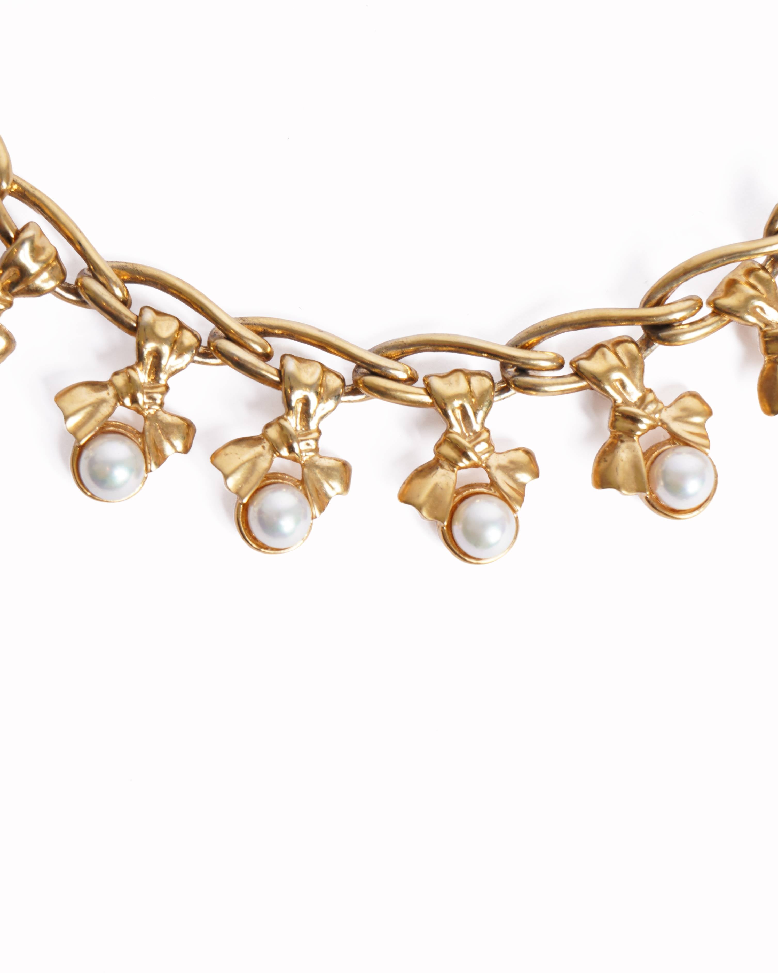 Vintage Balmain Paris Pearl Necklace