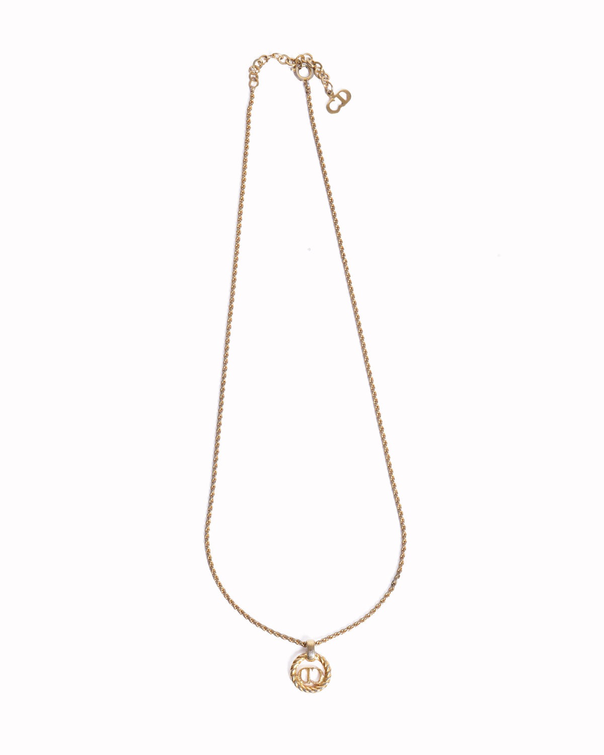 Vintage Dior Made In Germany Gold Plated Necklace