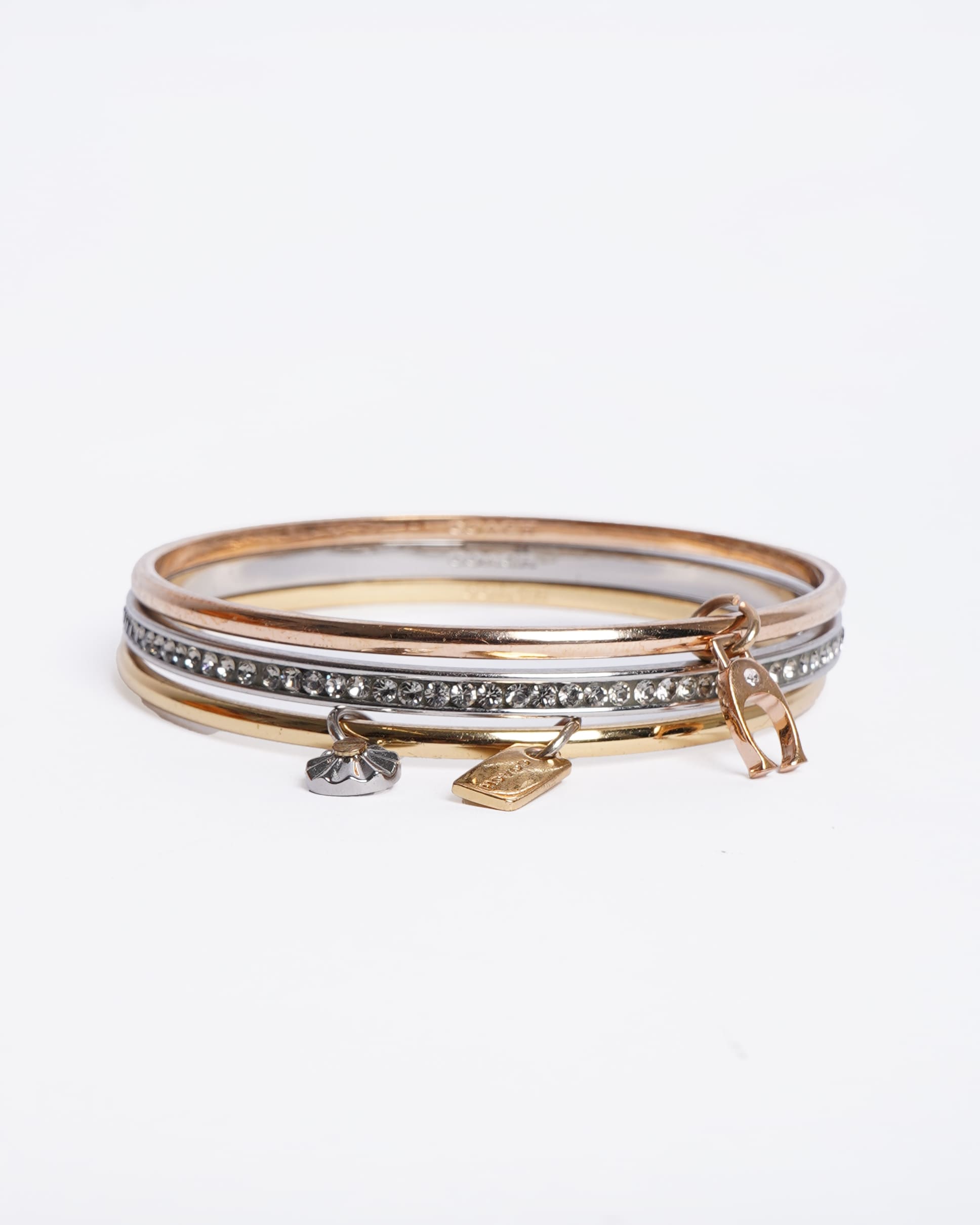 Coach Signature Bangle Set