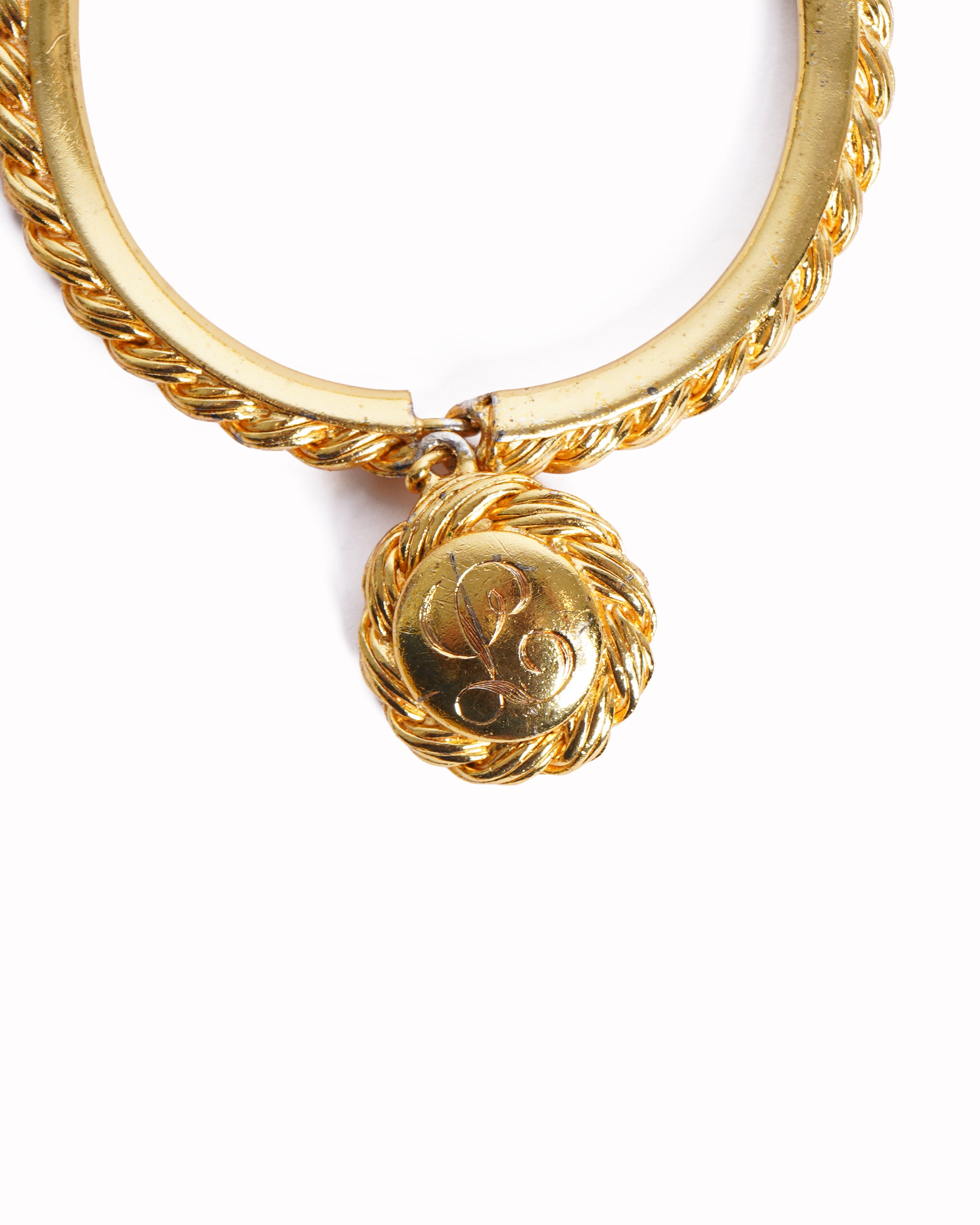 Vintage Schiaparelli Gold-Plated Bracelet 1960s, Made in France