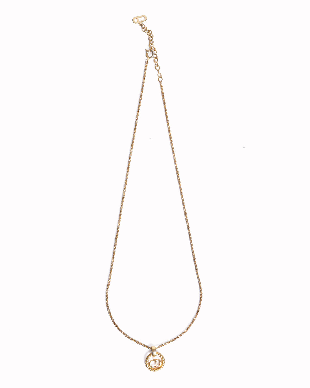 Vintage Dior Made In Germany Gold Plated Necklace