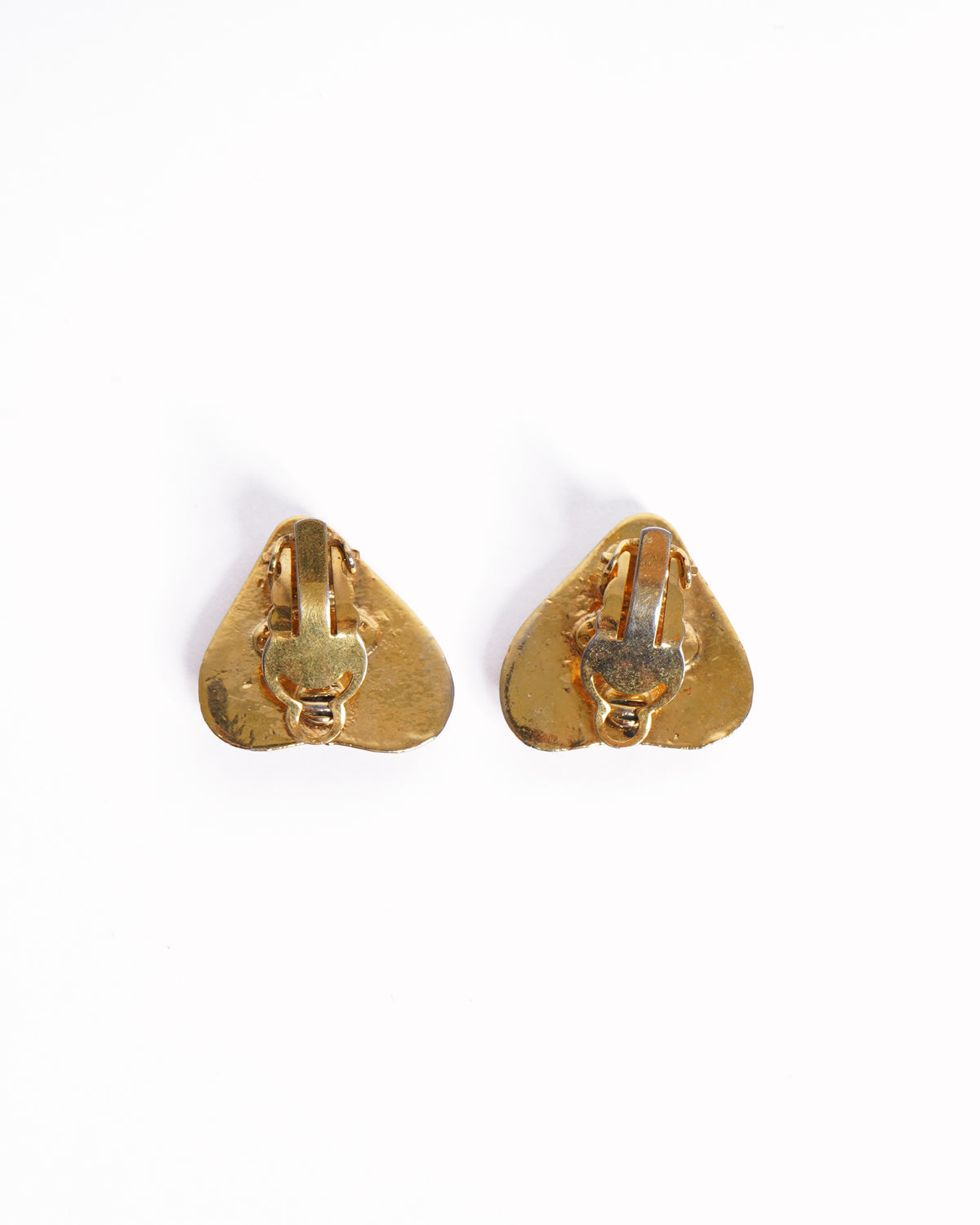 Vinatge Chanel 1997 Gold Plated Earring Made In France