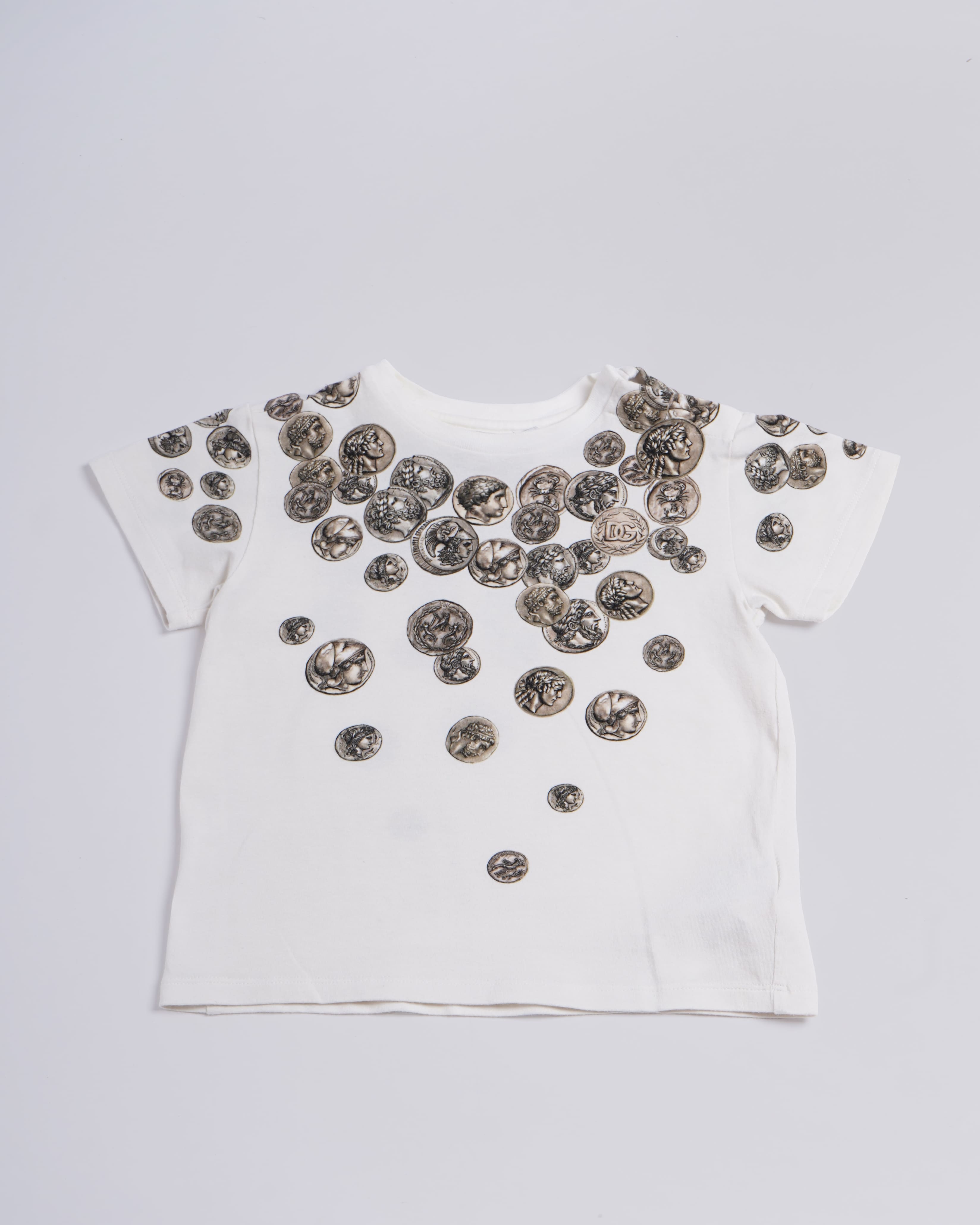 Dolce & Gabbana Boys Printed T-shirt In White