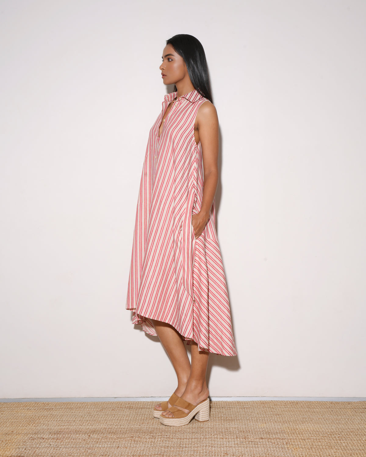 Palmer//Harding Striped Oversized Dress
