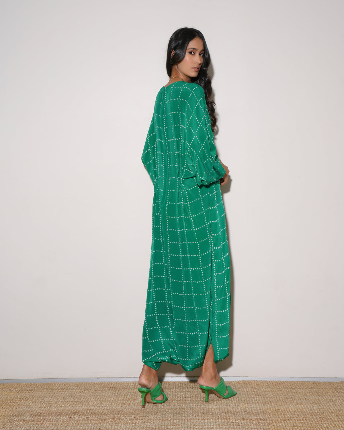 Nupur Kanoi Green Dhoti Jumpsuit