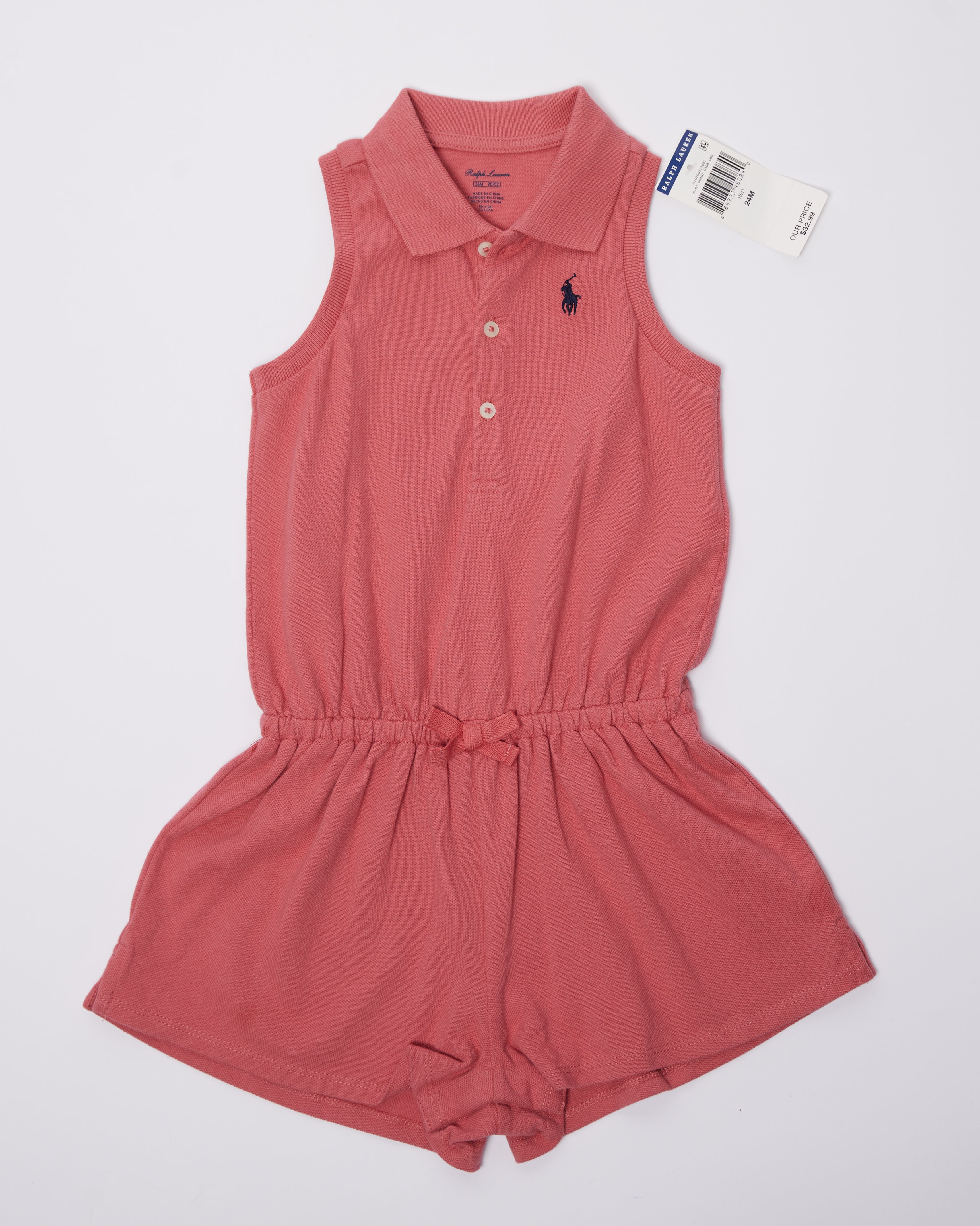 Ralph lauren pink jumpsuit online