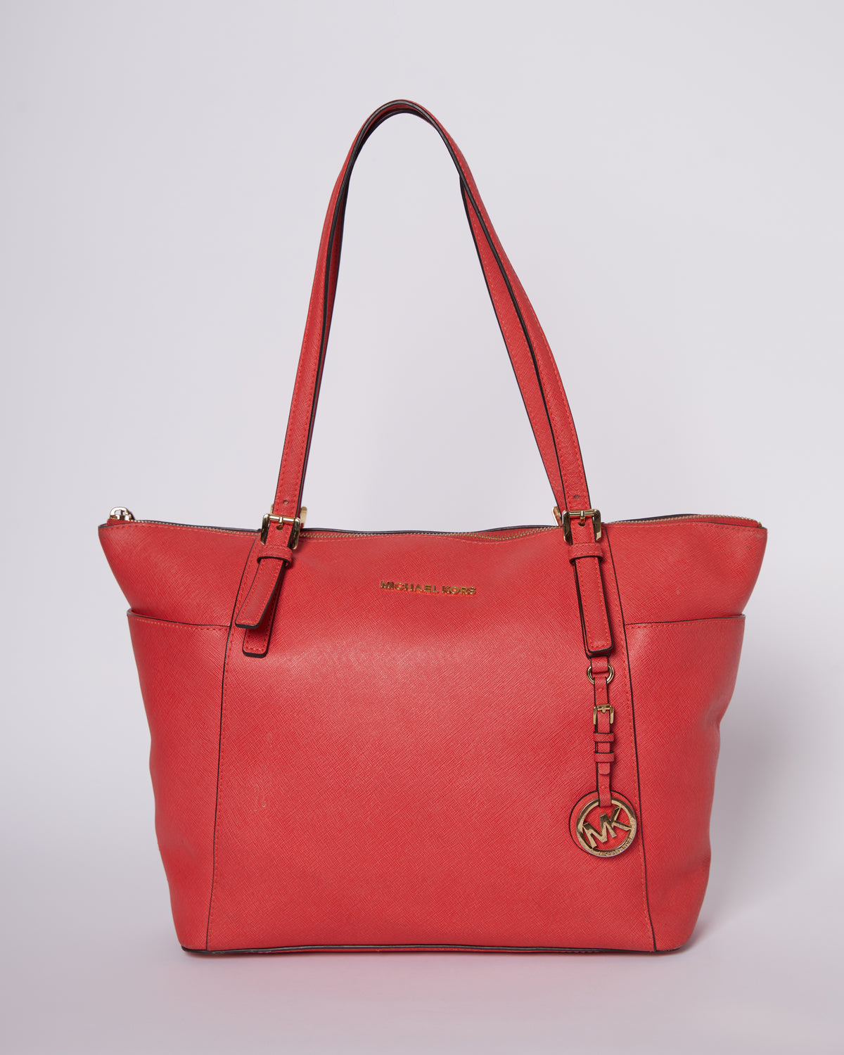 Michael Kors Red Tote Bag