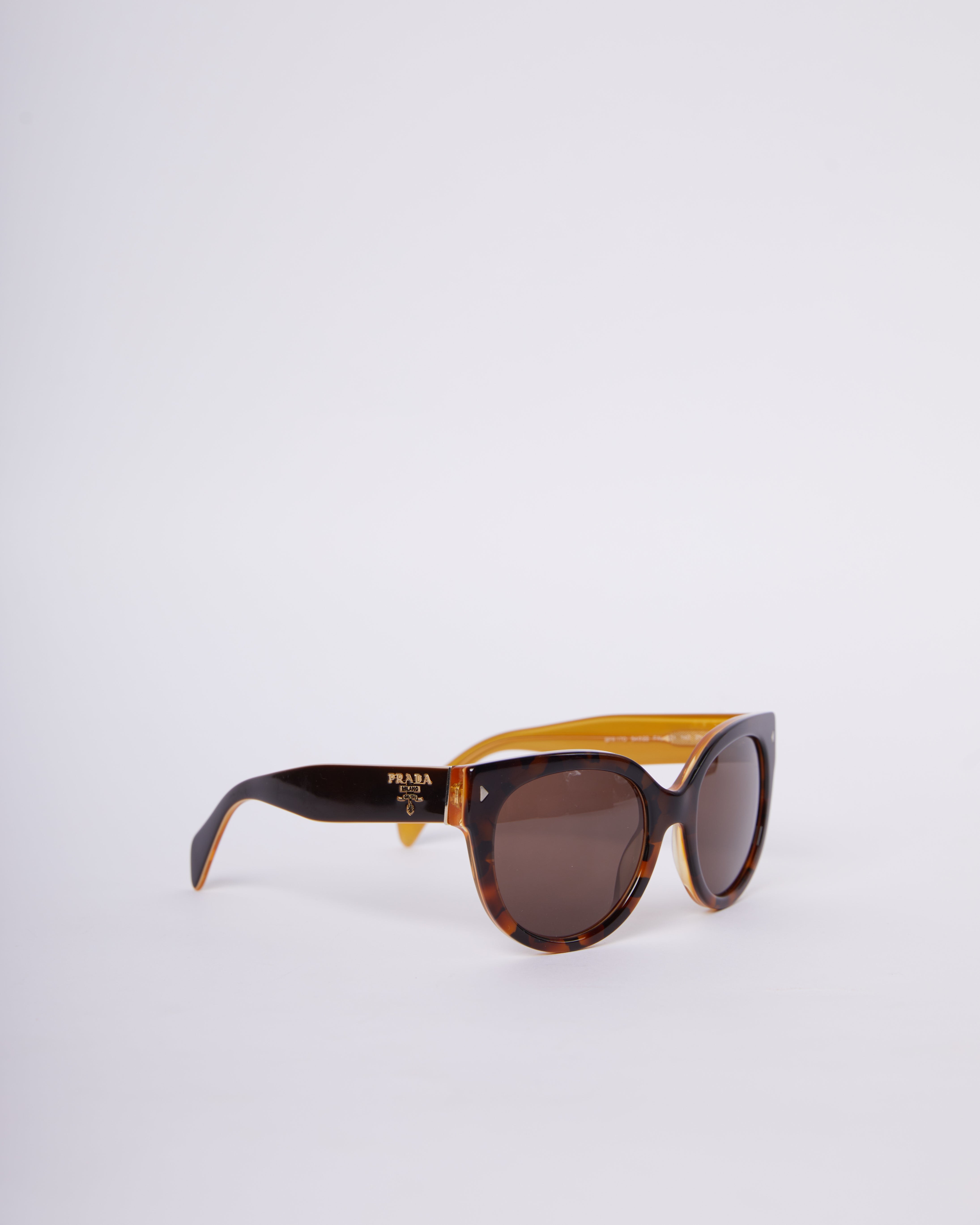 Prada 14WS Sunglasses In Caramel Tortoise