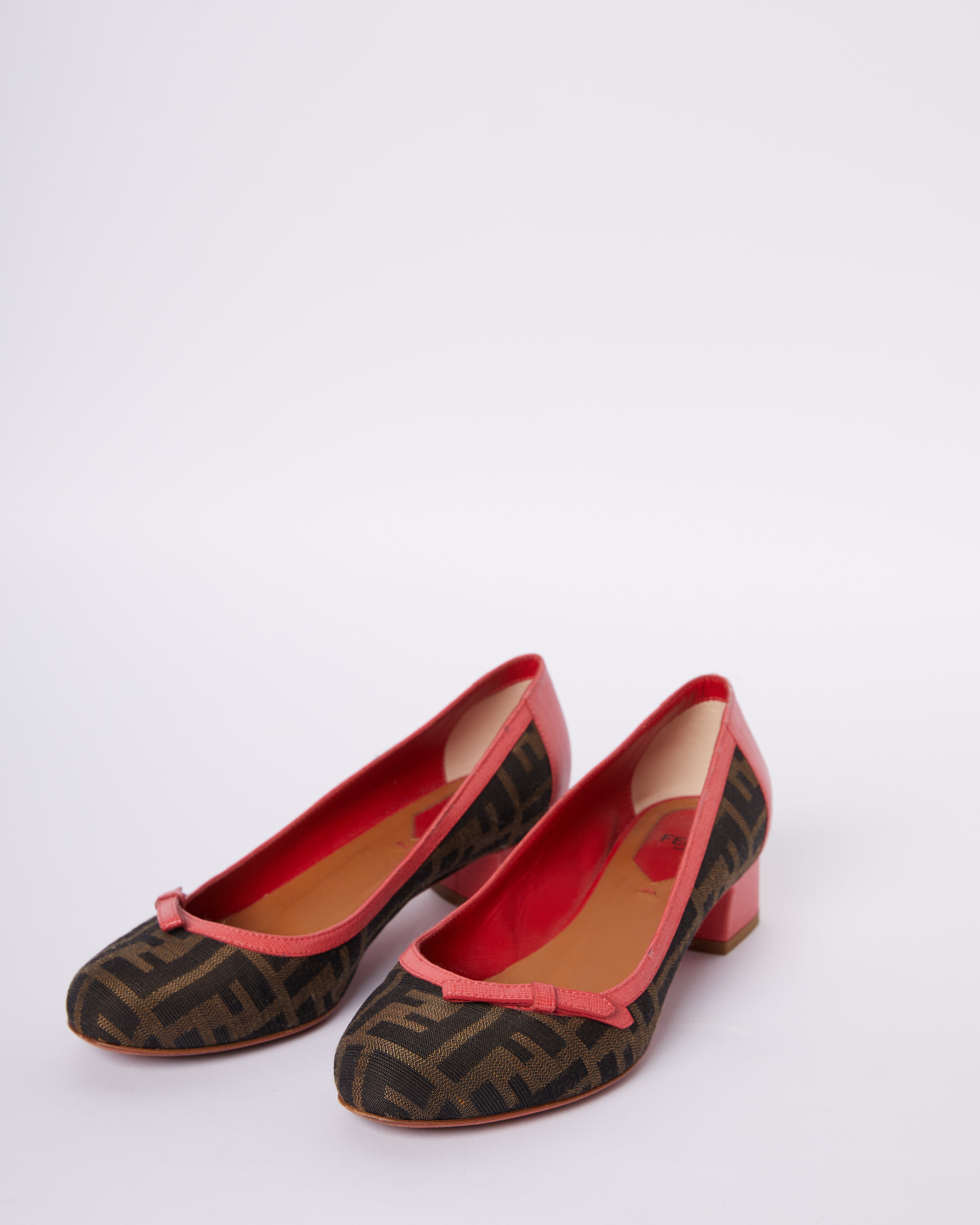 Fendi Zucca Ballet Pumps