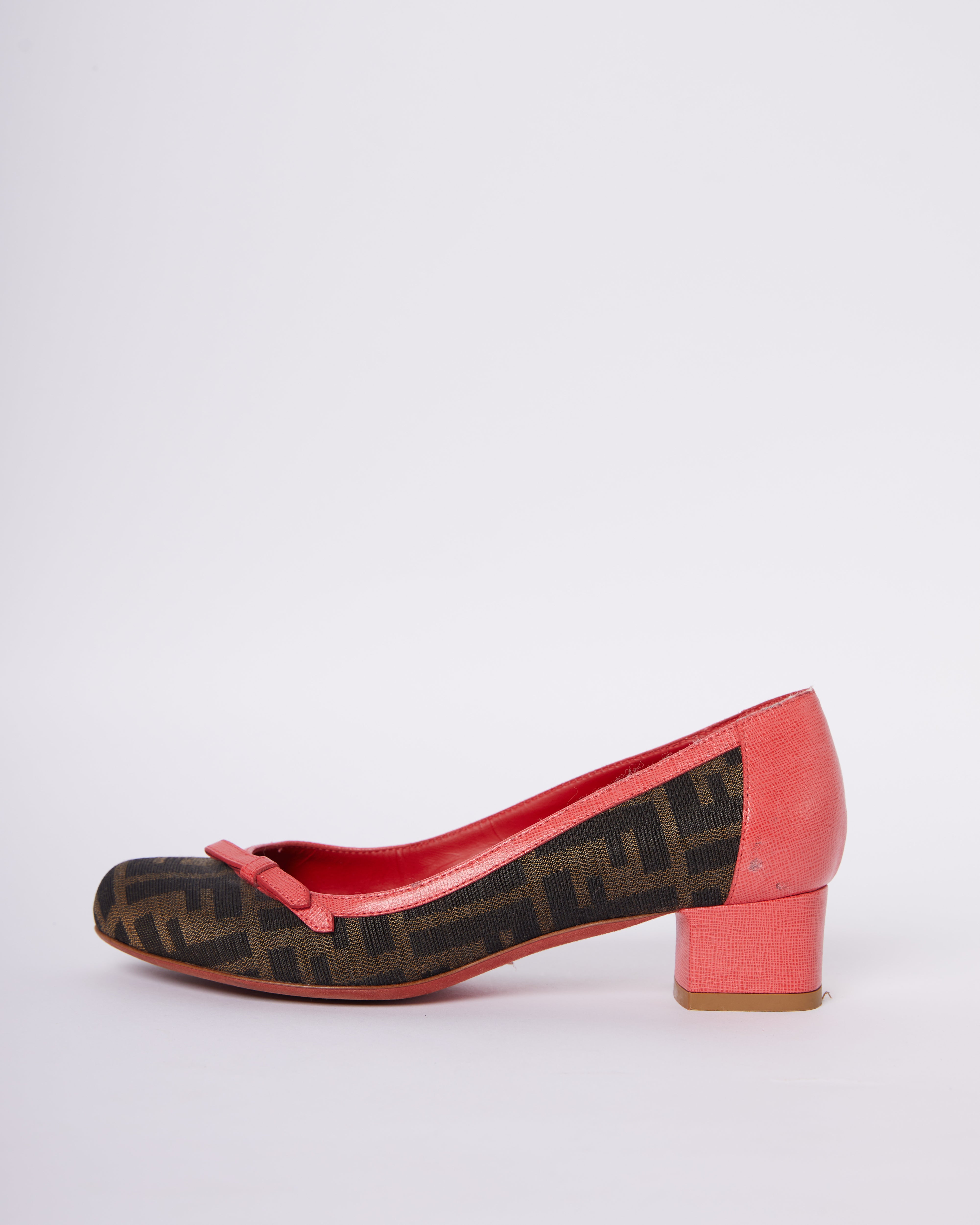 Fendi Zucca Ballet Pumps