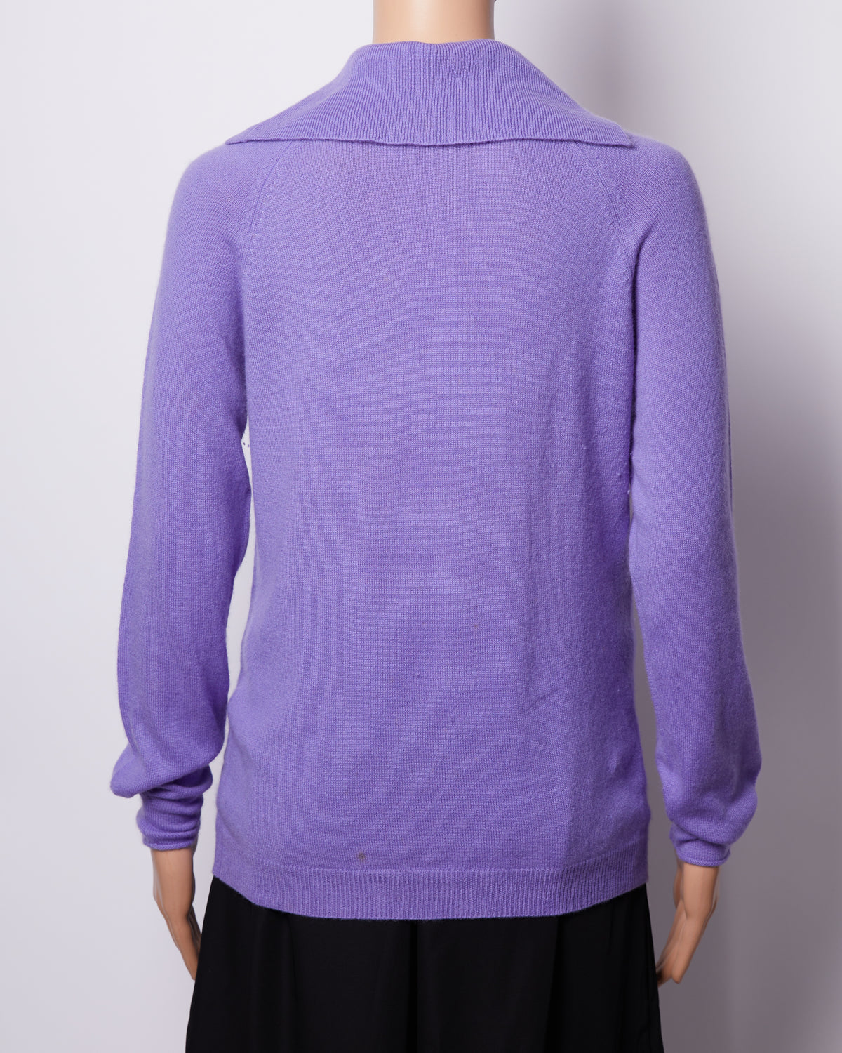 Twinset Purple Wool Cardigan