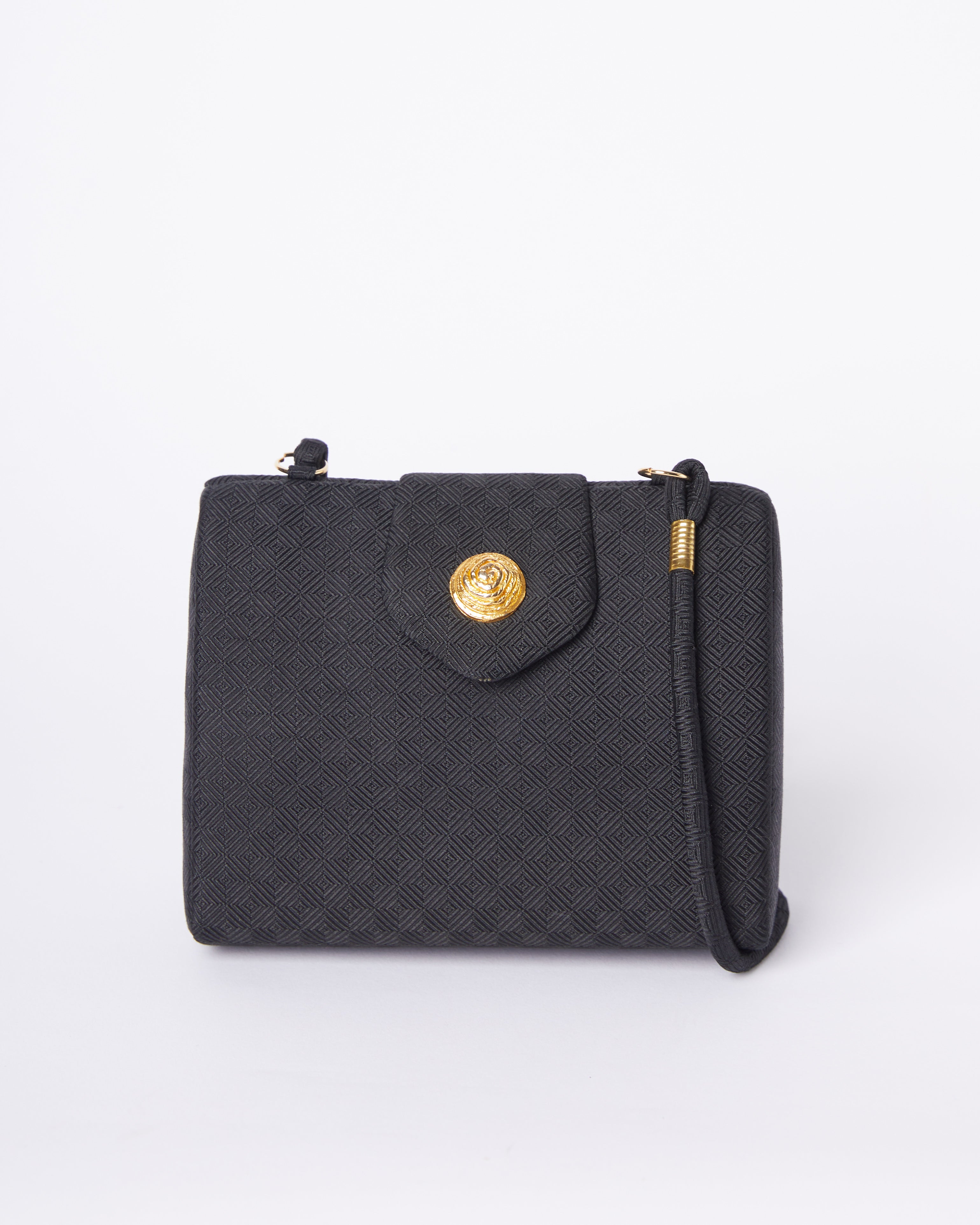 Jim Thomson Black Crossbody Bag