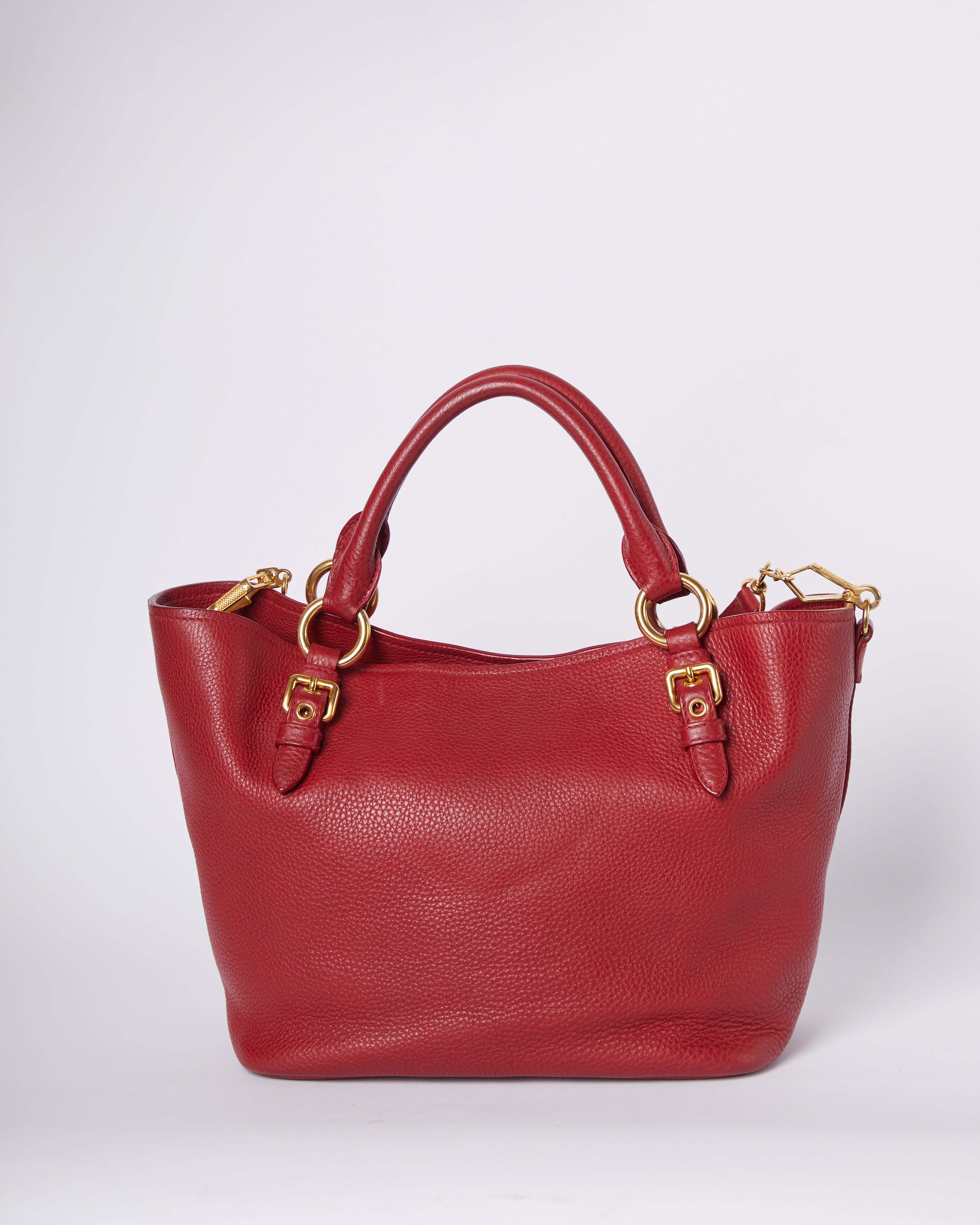 Miu Miu Crossbody +Top handle Red Bag