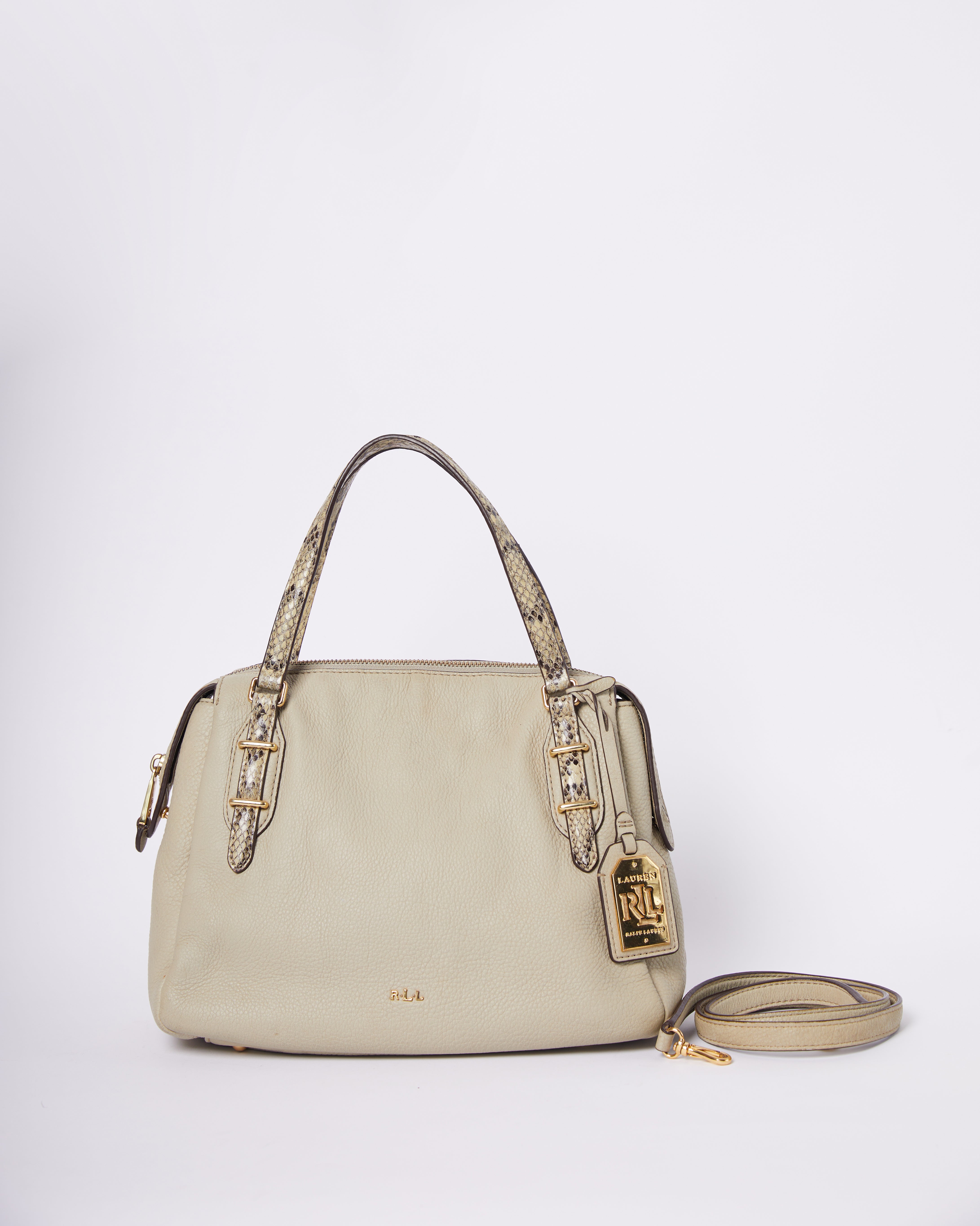 Ralph Lauren White Purse