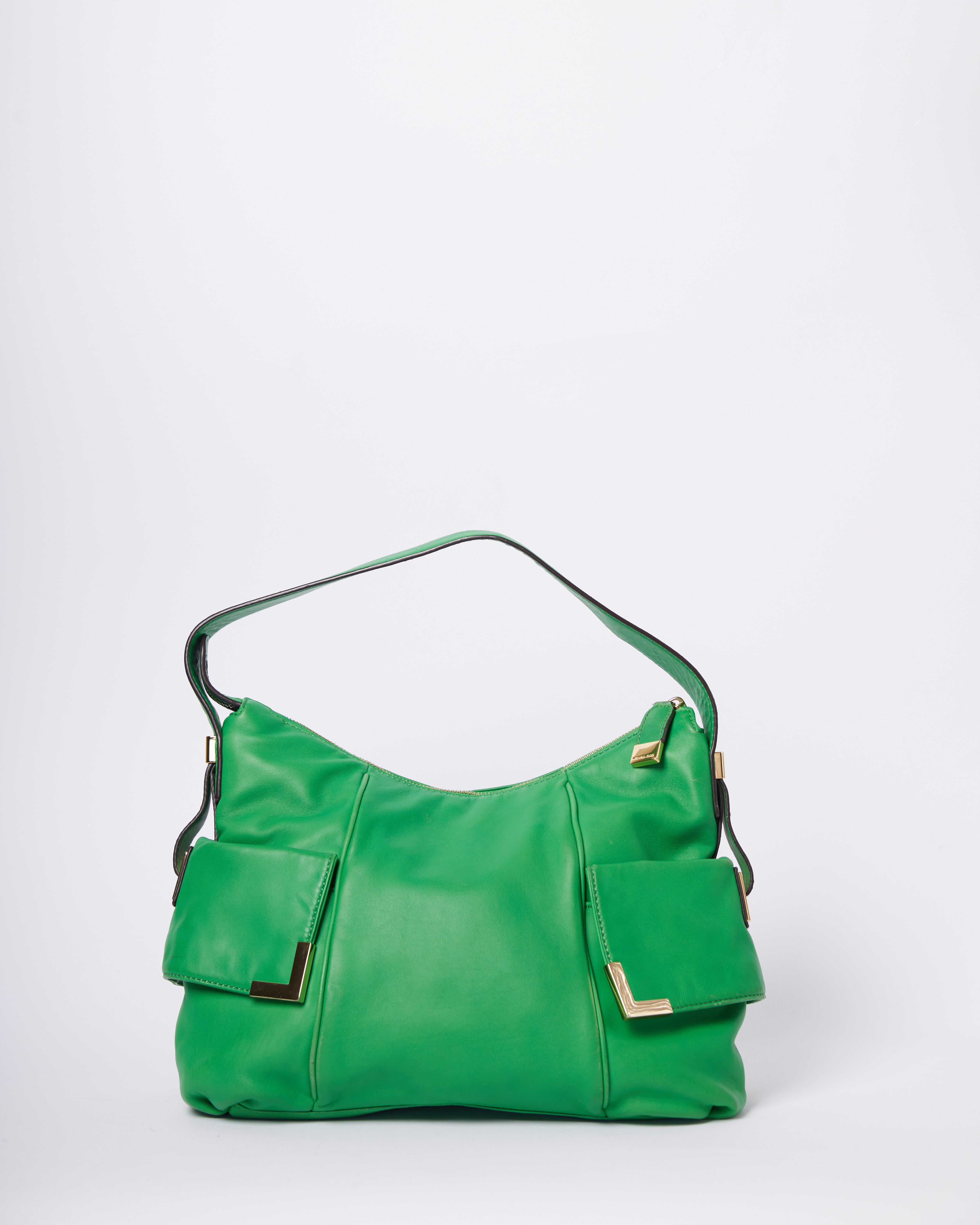 MK Green Leather Handbag