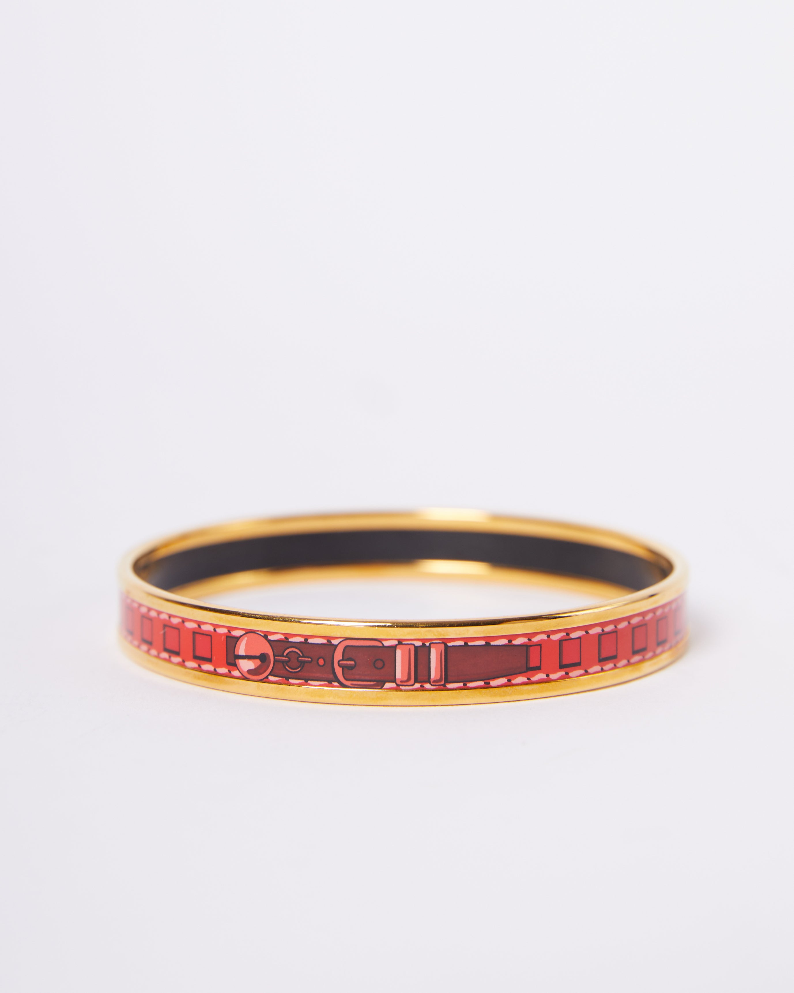 Hermes Bangles In Red