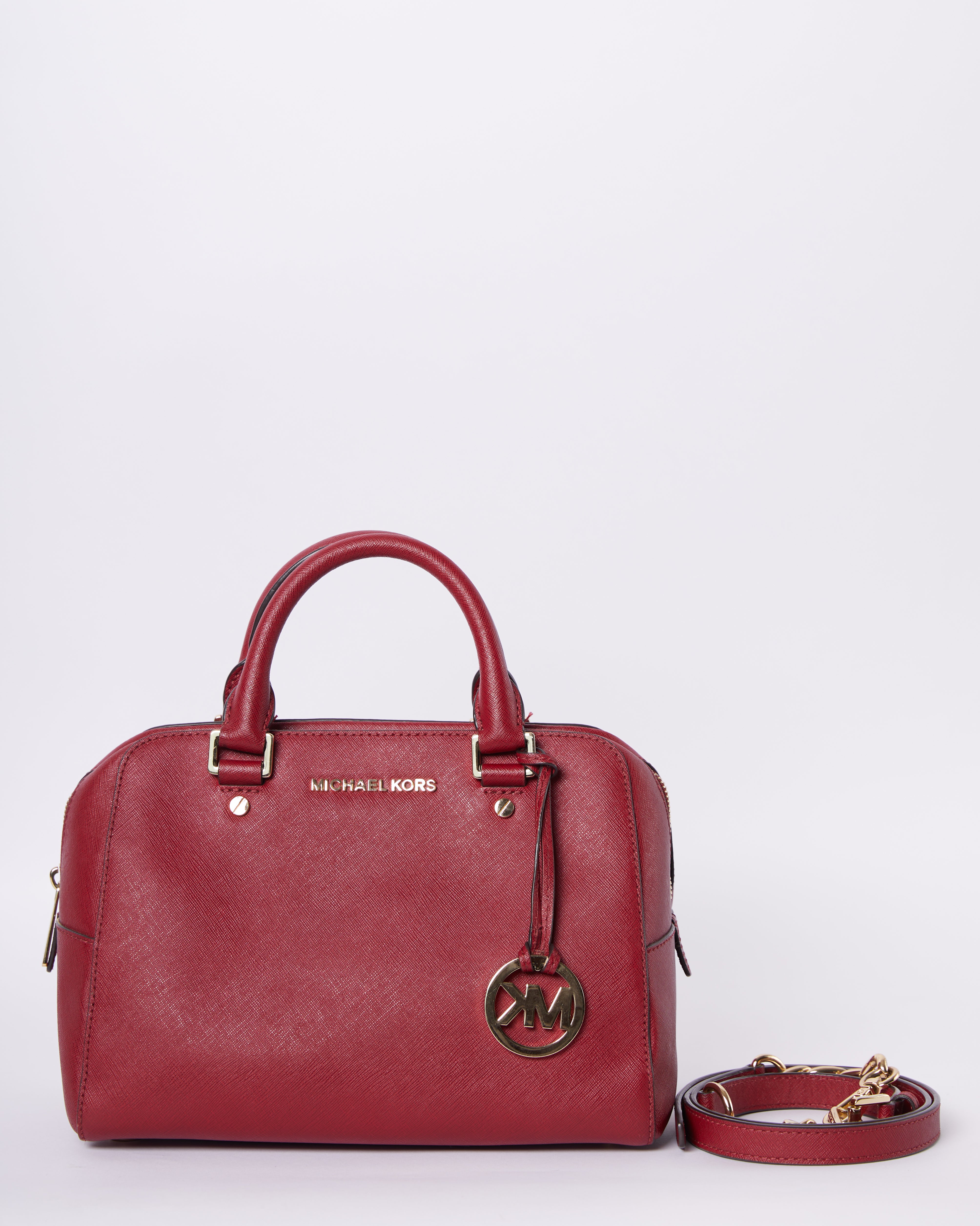 Michael Kors saffiano newest satchels