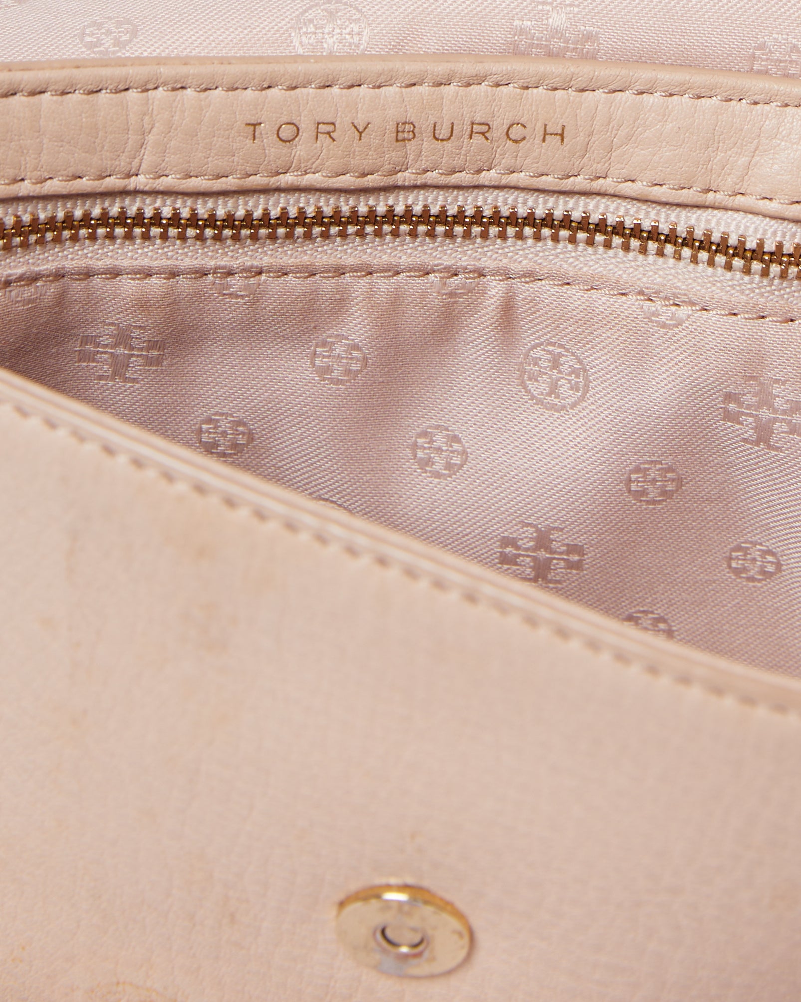 Tory Burch Nude Olivia Sling Bag