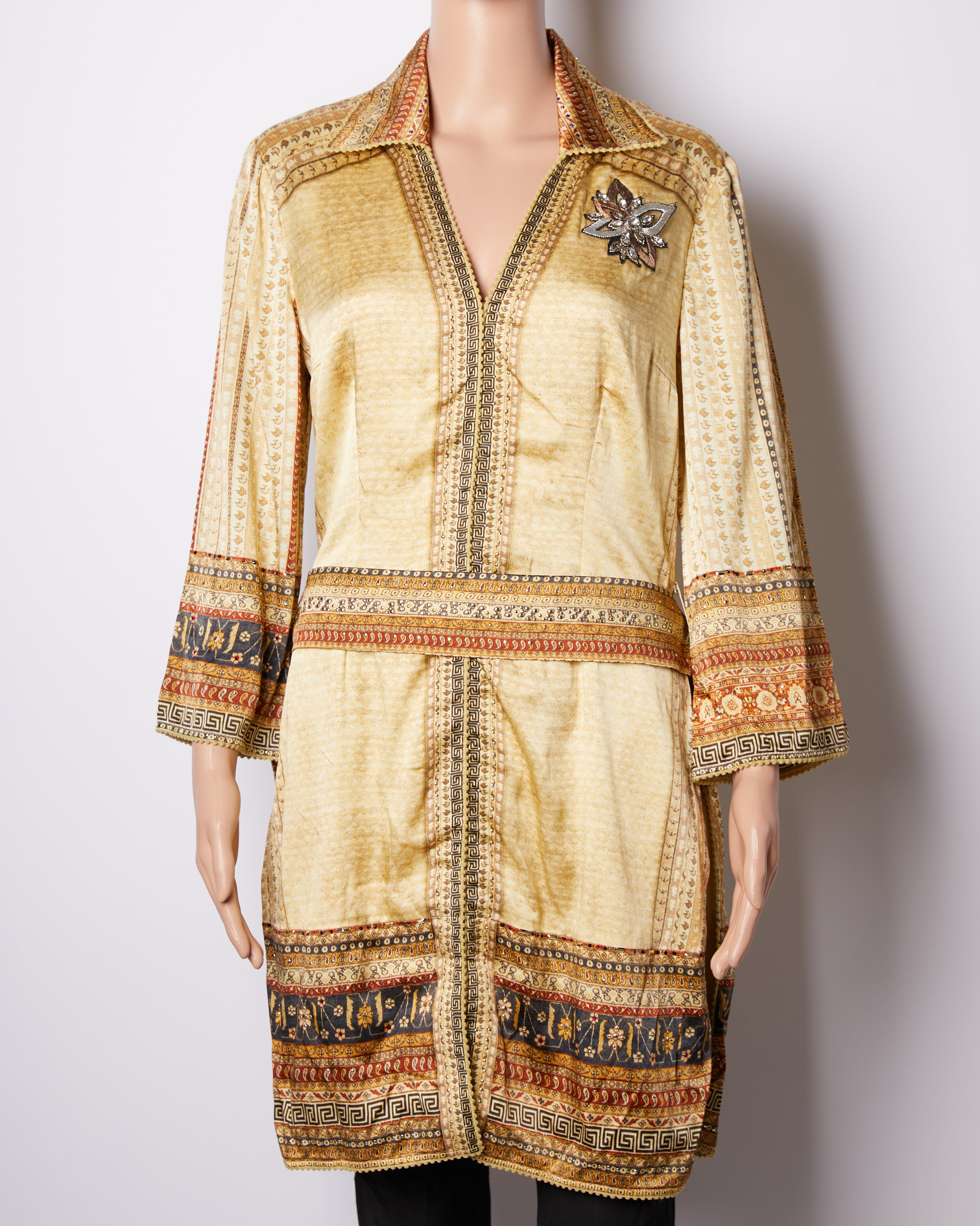 Tarun Tahiliani Embroidered Tunic With Kamarbandh