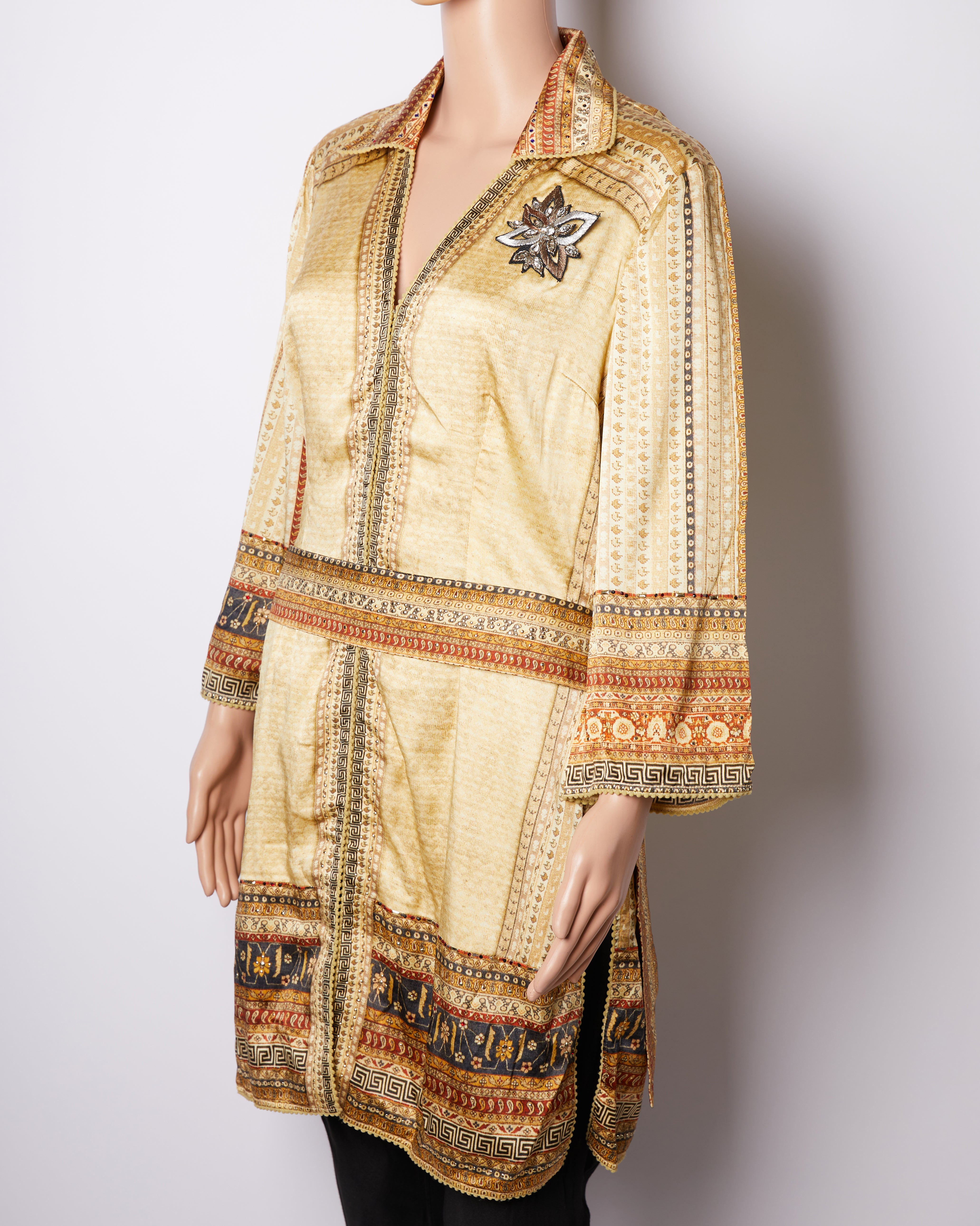 Tarun Tahiliani Embroidered Tunic With Kamarbandh