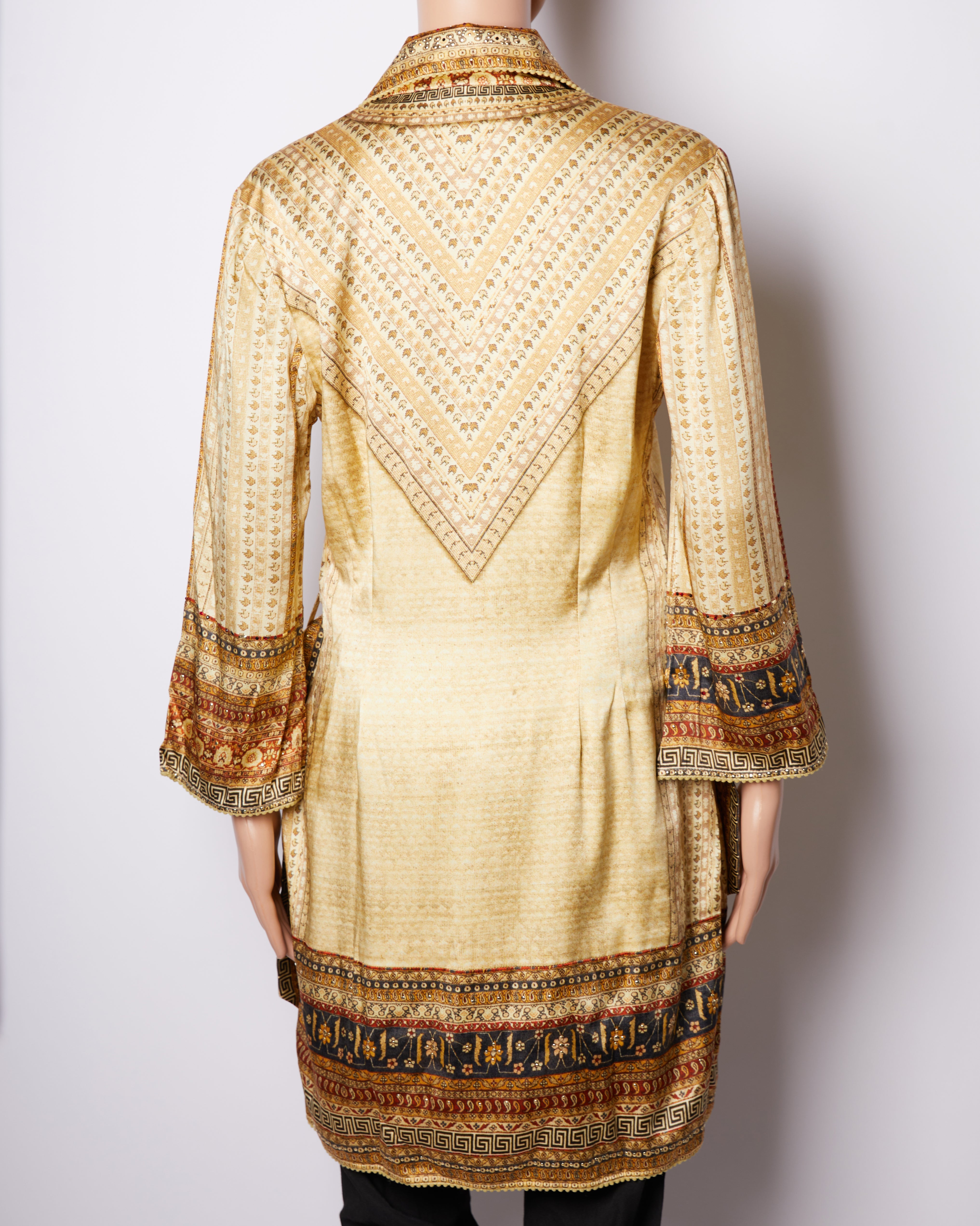 Tarun Tahiliani Embroidered Tunic With Kamarbandh