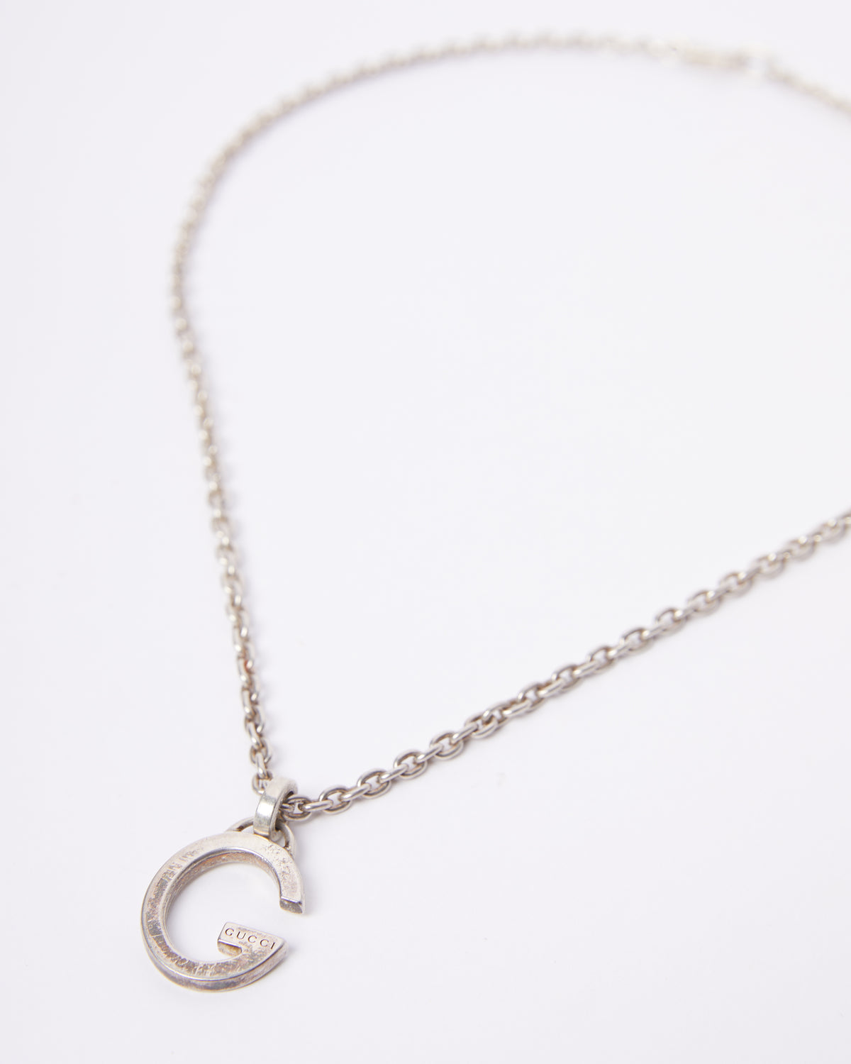 Vintage Gucci Silver Necklace