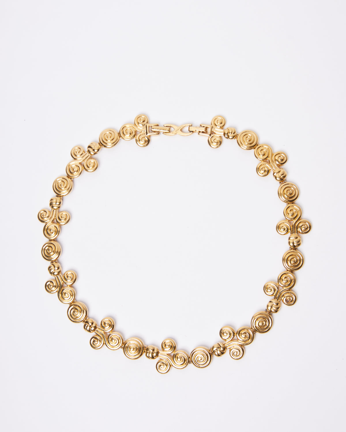 Vintage Nina Ricci spiral Necklace