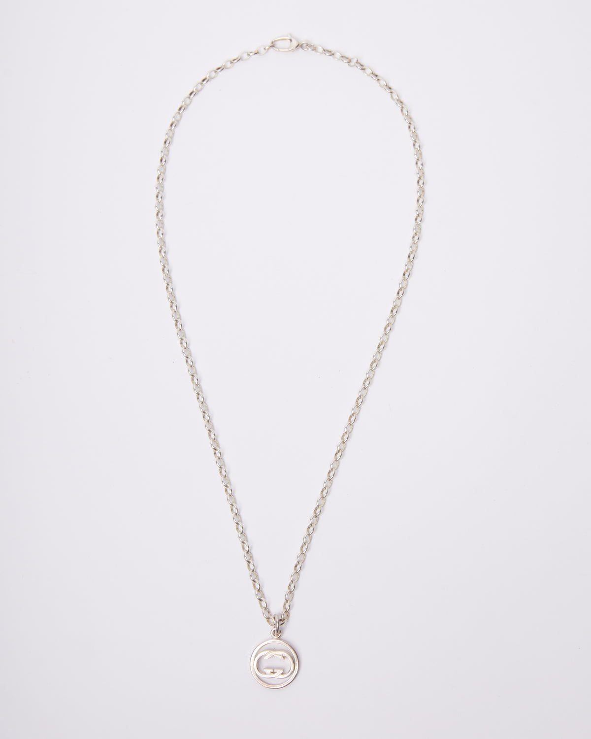 Vintage Gucci Necklace in Silver