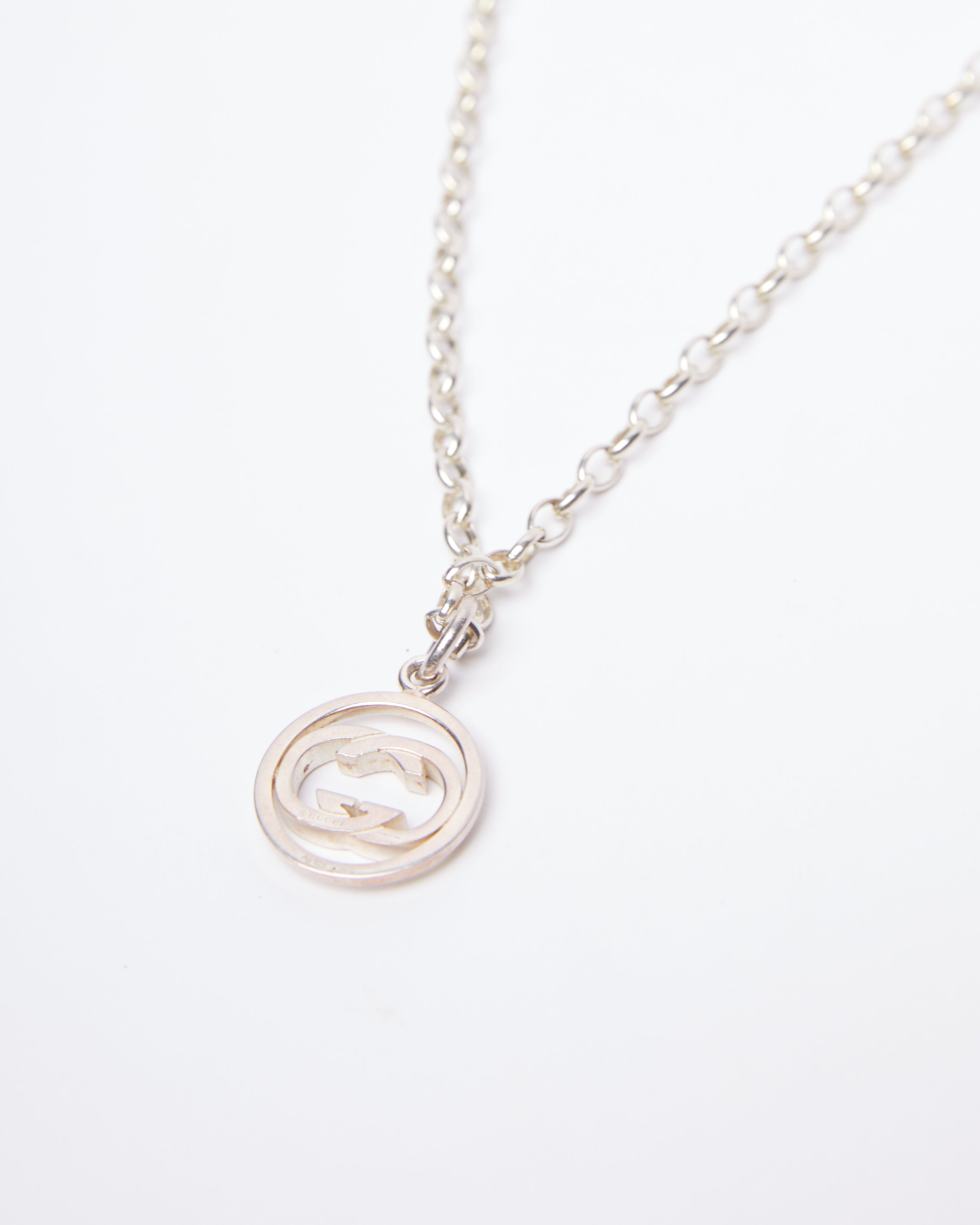 Vintage Gucci Necklace in Silver