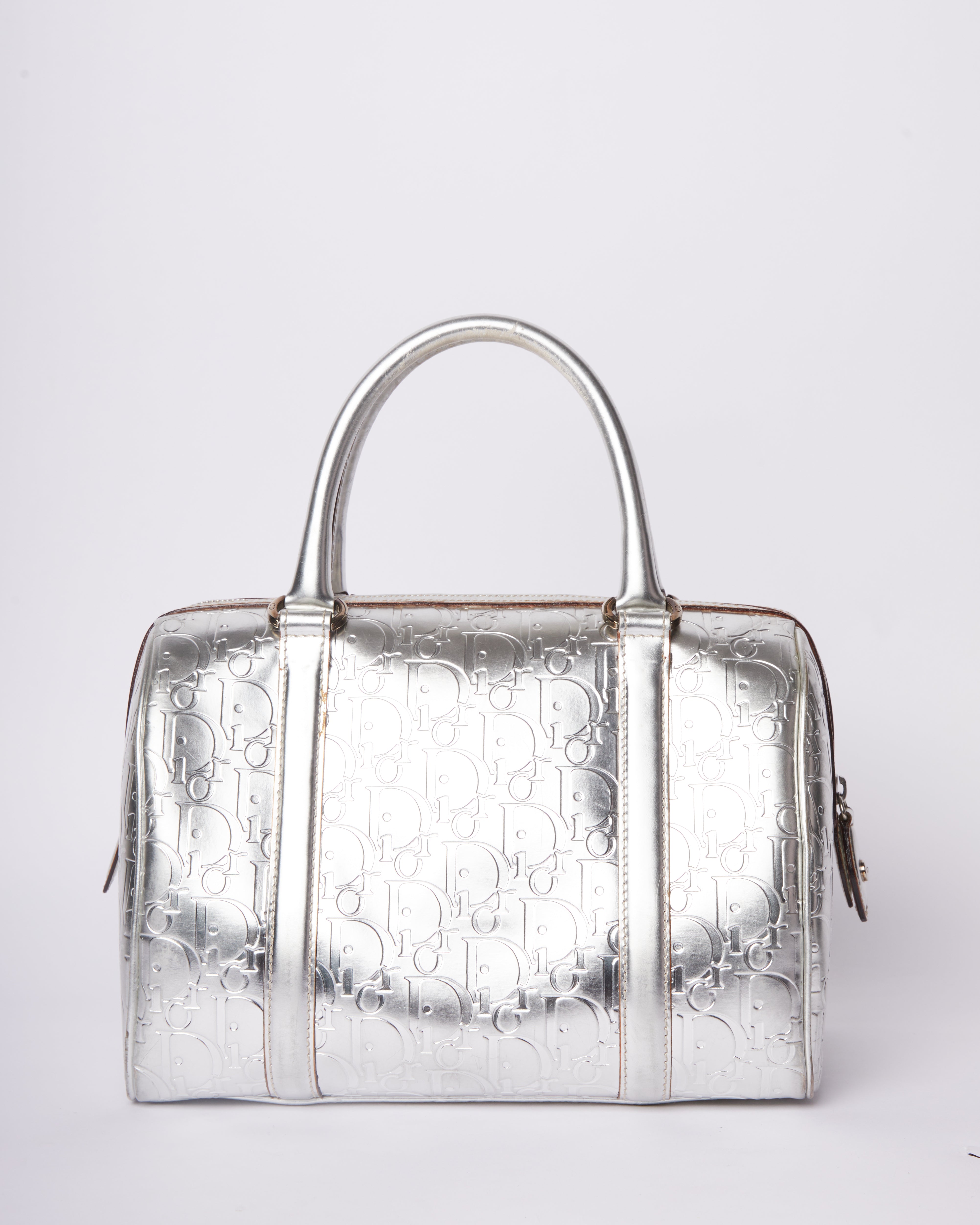 Dior Bowling Leather Handbag