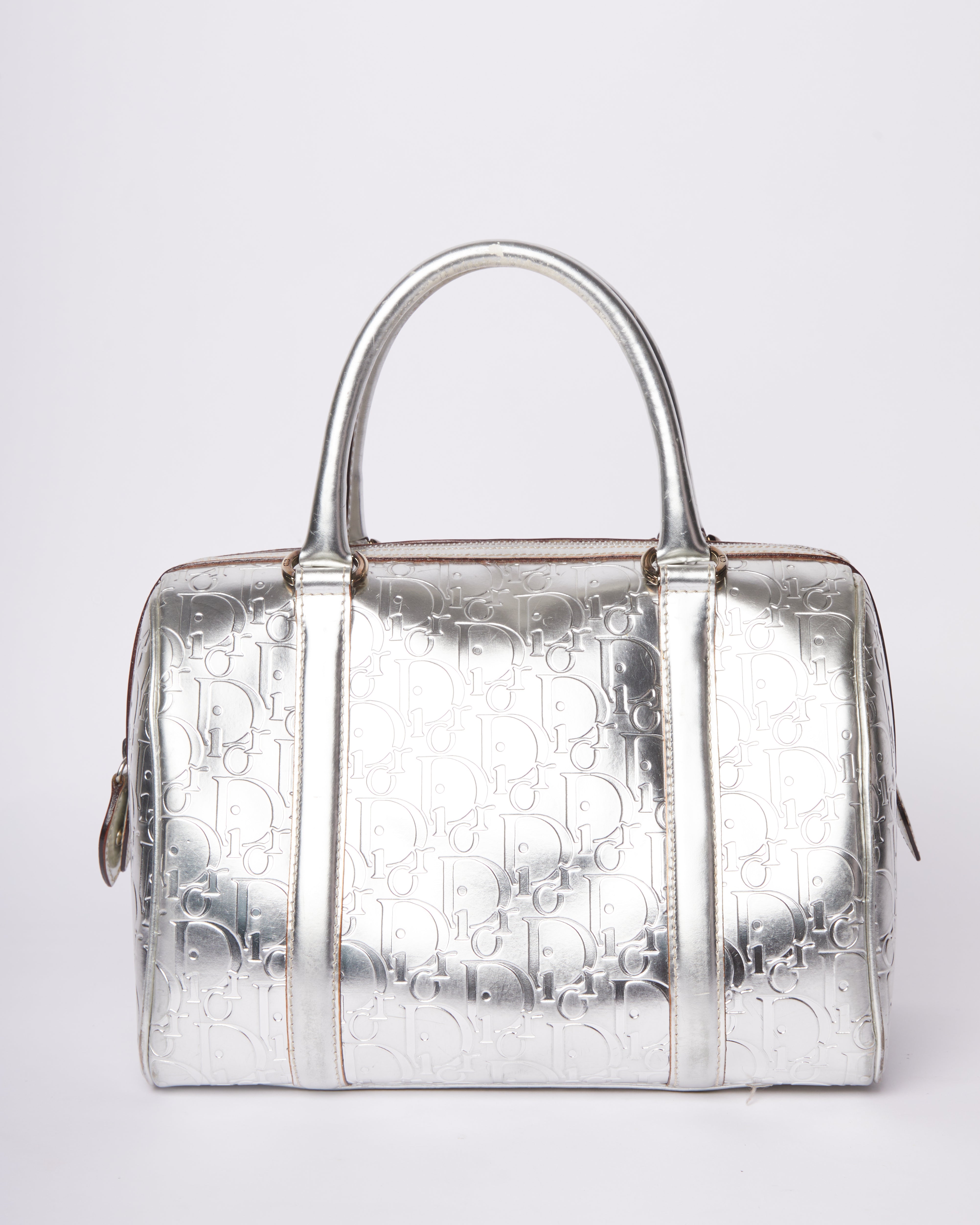 Dior Bowling Leather Handbag