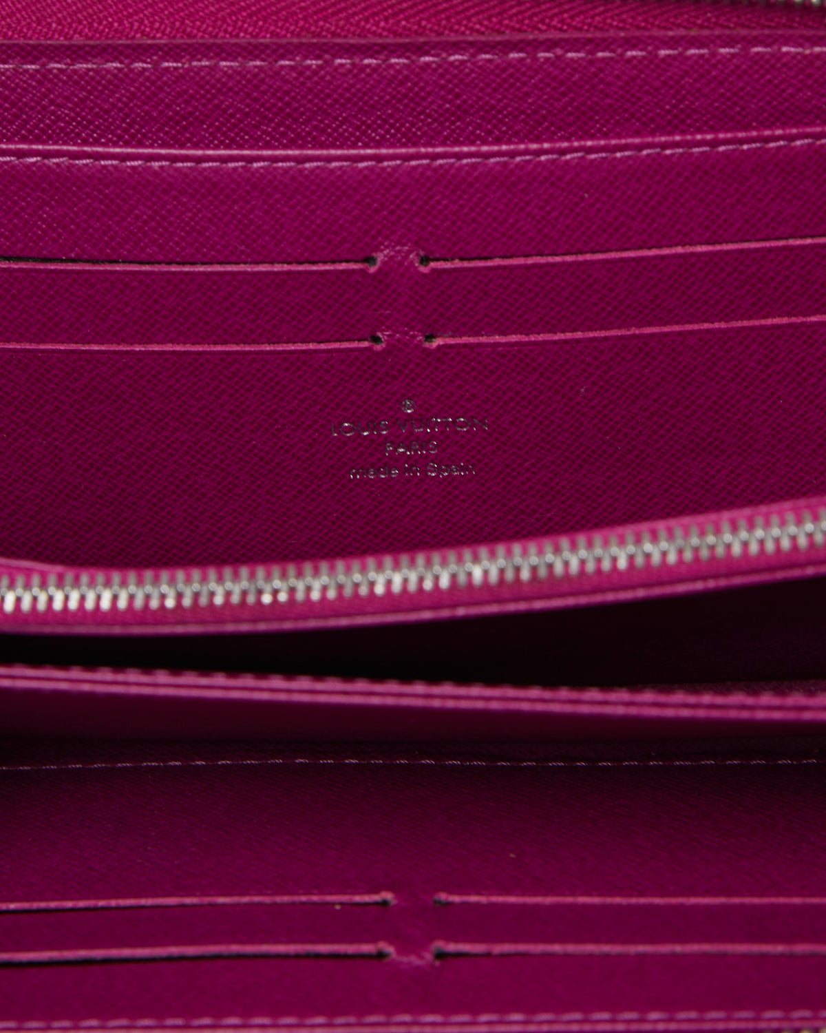 Louis Vuitton Epi Leather Zip Around Wallet