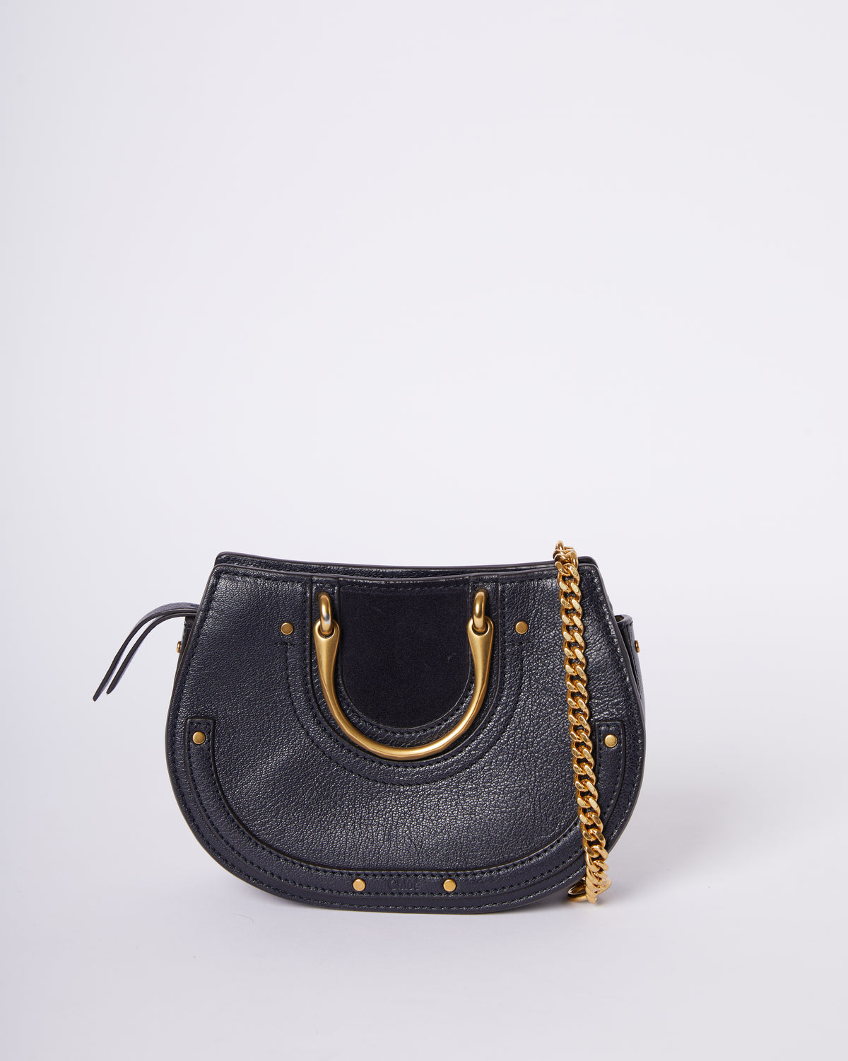 Chloe Pixie Leather +Suede Bag
