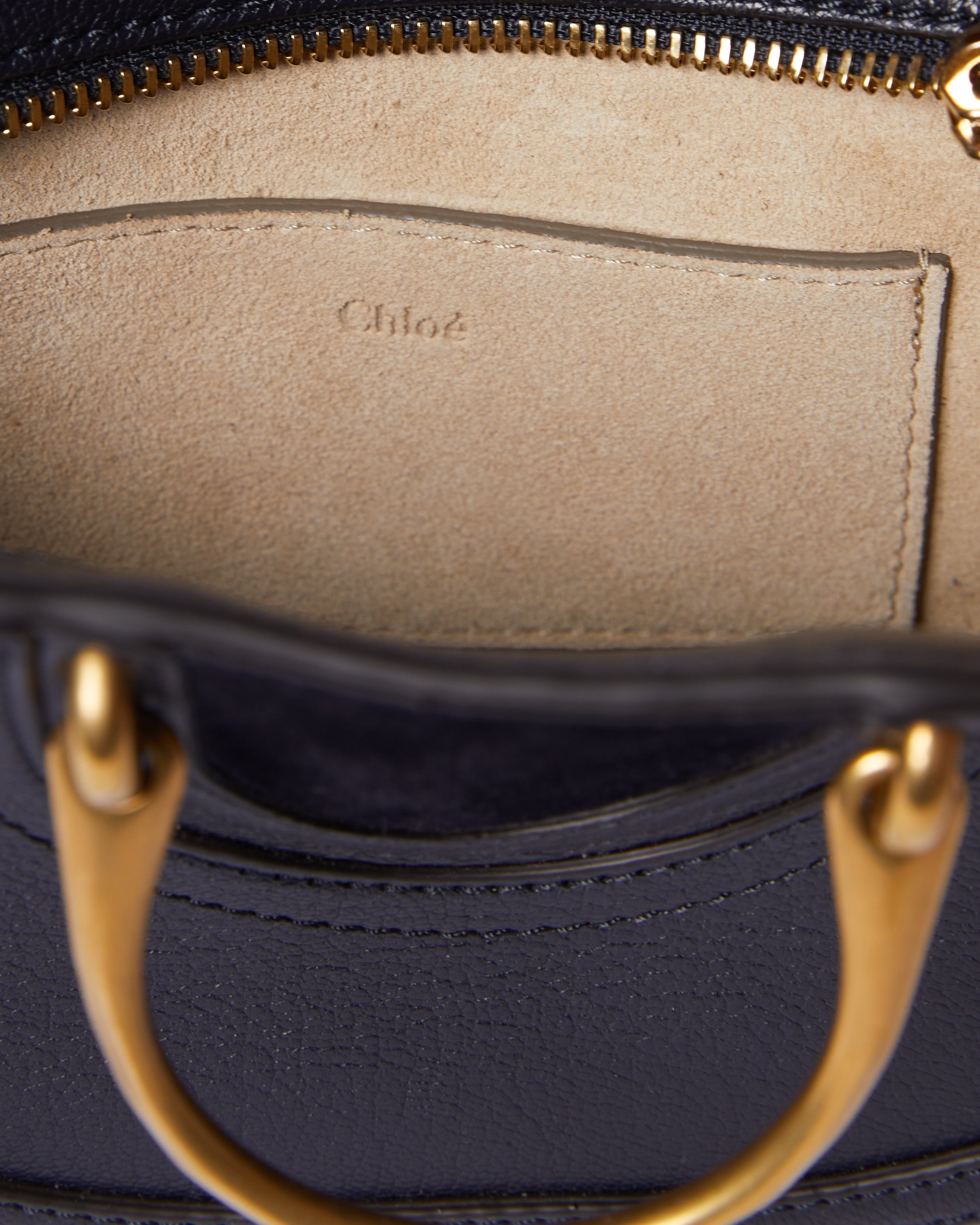 Chloe Pixie Leather +Suede Bag